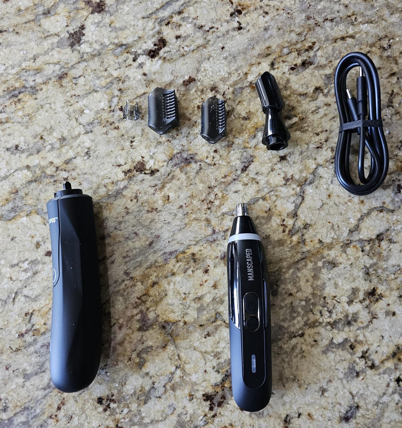 MANSCAPED The Weed Whacker 2.0 Electric Nose & Ear Hair Trimmer – 7,000 RPM Precision Tool with Rechargeable Battery, Wet/Dry, Easy to Clean, Improved Stainless Steel Replaceable Blade Customer Review MANSCAPED The Weed Whacker 2.0 Electric Nose & Ear Hair Trimmer – 7,000 RPM Precision Tool with Rechargeable Battery, Wet/Dry, Easy to Clean, Improved Stainless Steel Replaceable Blade - Customer Photo 1