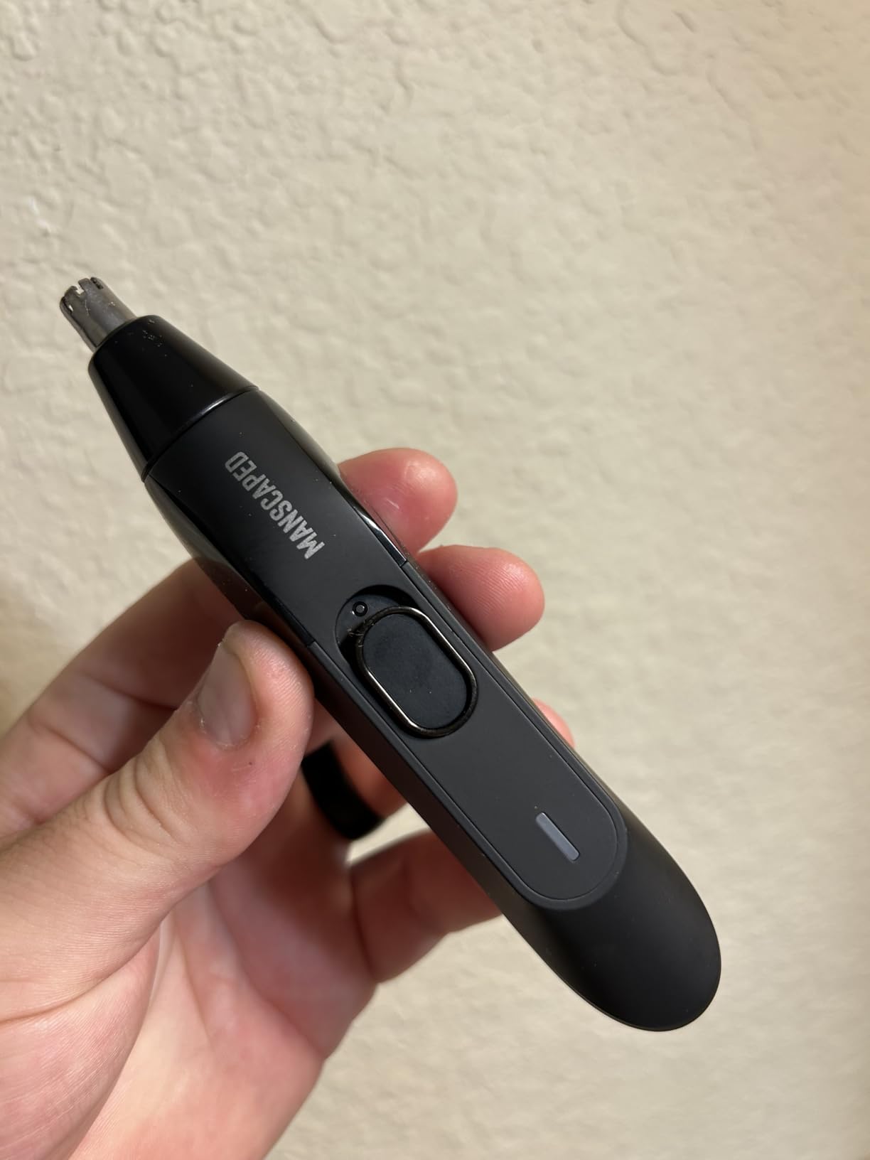 MANSCAPED The Weed Whacker 2.0 Electric Nose & Ear Hair Trimmer – 7,000 RPM Precision Tool with Rechargeable Battery, Wet/Dry, Easy to Clean, Improved Stainless Steel Replaceable Blade Customer Review MANSCAPED The Weed Whacker 2.0 Electric Nose & Ear Hair Trimmer – 7,000 RPM Precision Tool with Rechargeable Battery, Wet/Dry, Easy to Clean, Improved Stainless Steel Replaceable Blade - Customer Photo 2
