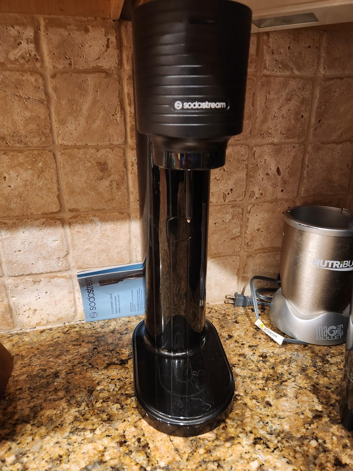 SodaStream Gaia Sparkling Water Maker, Black - Customer Photo 1