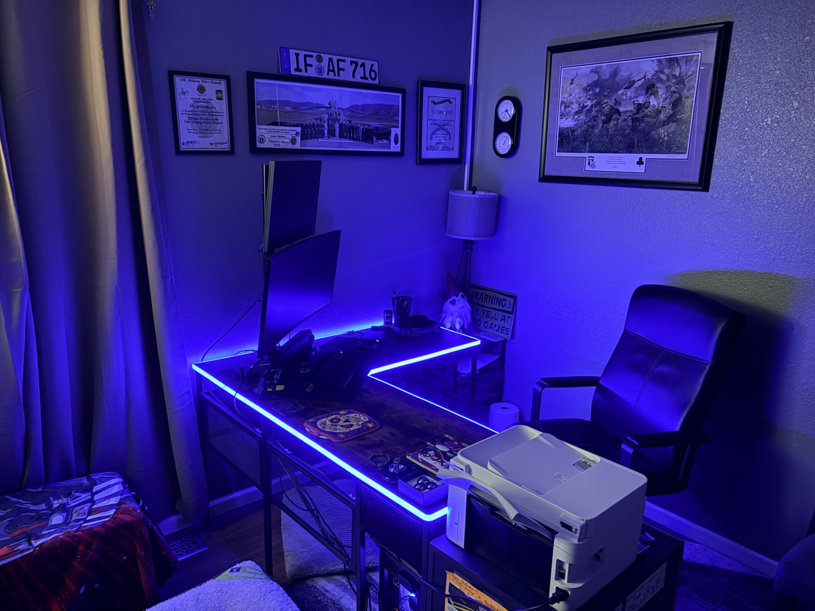 Govee RGBIC Gaming Lights, 10ft Neon Rope Lights Soft Lighting for Gaming Desks, LED Strip Lights Syncing with Razer Chroma, Support Cutting, Smart App Control, Music Sync, Adapter (Only 2.4G Wi-Fi) Customer Review Govee RGBIC Gaming Lights, 10ft Neon Rope Lights Soft Lighting for Gaming Desks, LED Strip Lights Syncing with Razer Chroma, Support Cutting, Smart App Control, Music Sync, Adapter (Only 2.4G Wi-Fi) - Customer Photo 2