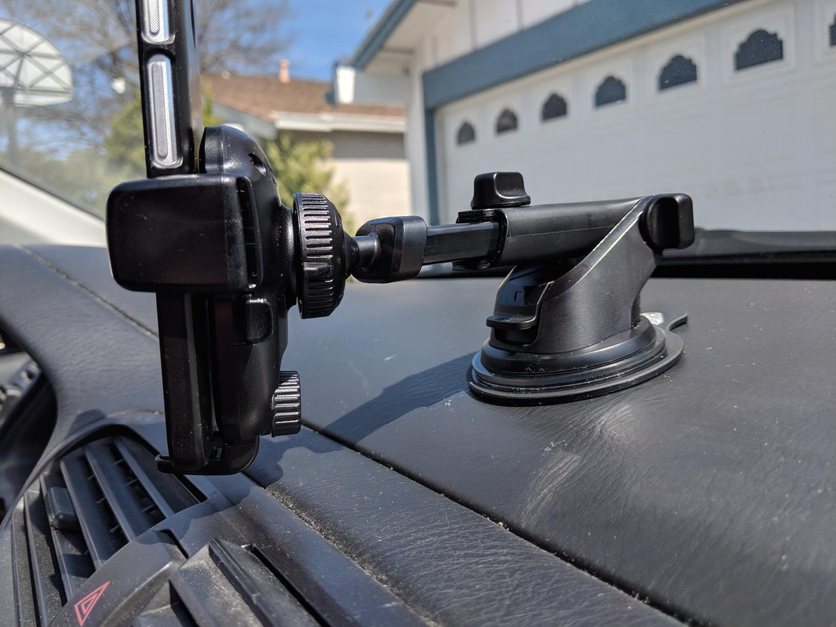 iOttie Easy One Touch Advanced Universal Car Mount Dashboard & Windshield Suction Cup Phone Holder for iPhone, Samsung, Google, All Smartphones Customer Review iOttie Easy One Touch Advanced Universal Car Mount Dashboard & Windshield Suction Cup Phone Holder for iPhone, Samsung, Google, All Smartphones - Customer Photo 4