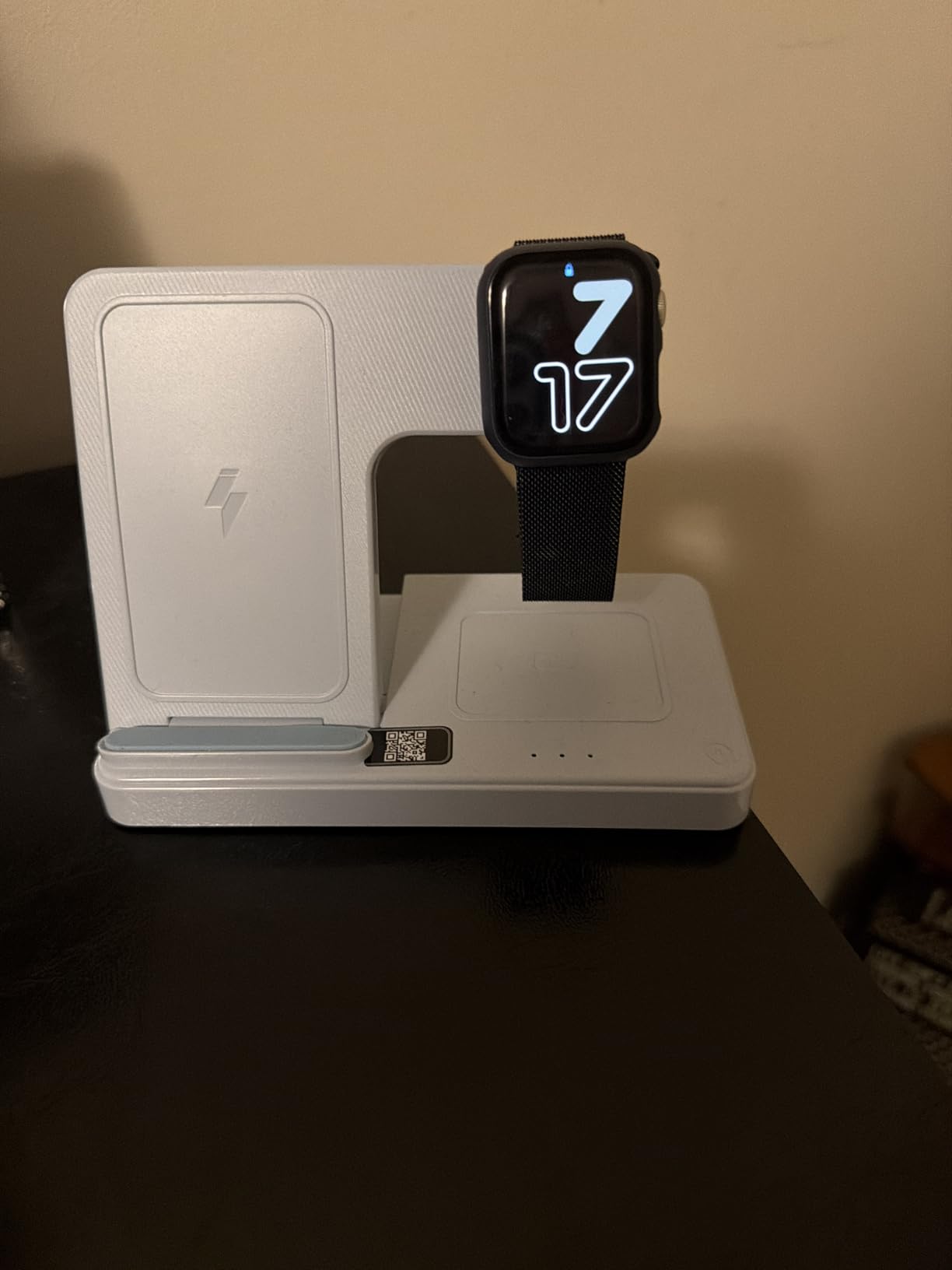 Wireless Charger iPhone Charging Station: 3 in 1 Charger Stand Multiple Devices for Apple - iPhone 17 16e 16 15 14 Pro Max 13 12 11 - Watch 11 10 9 8 7 6 5 4 3 2 SE and Ultra Series - Airpods 4 3 Pro - Customer Photo 2