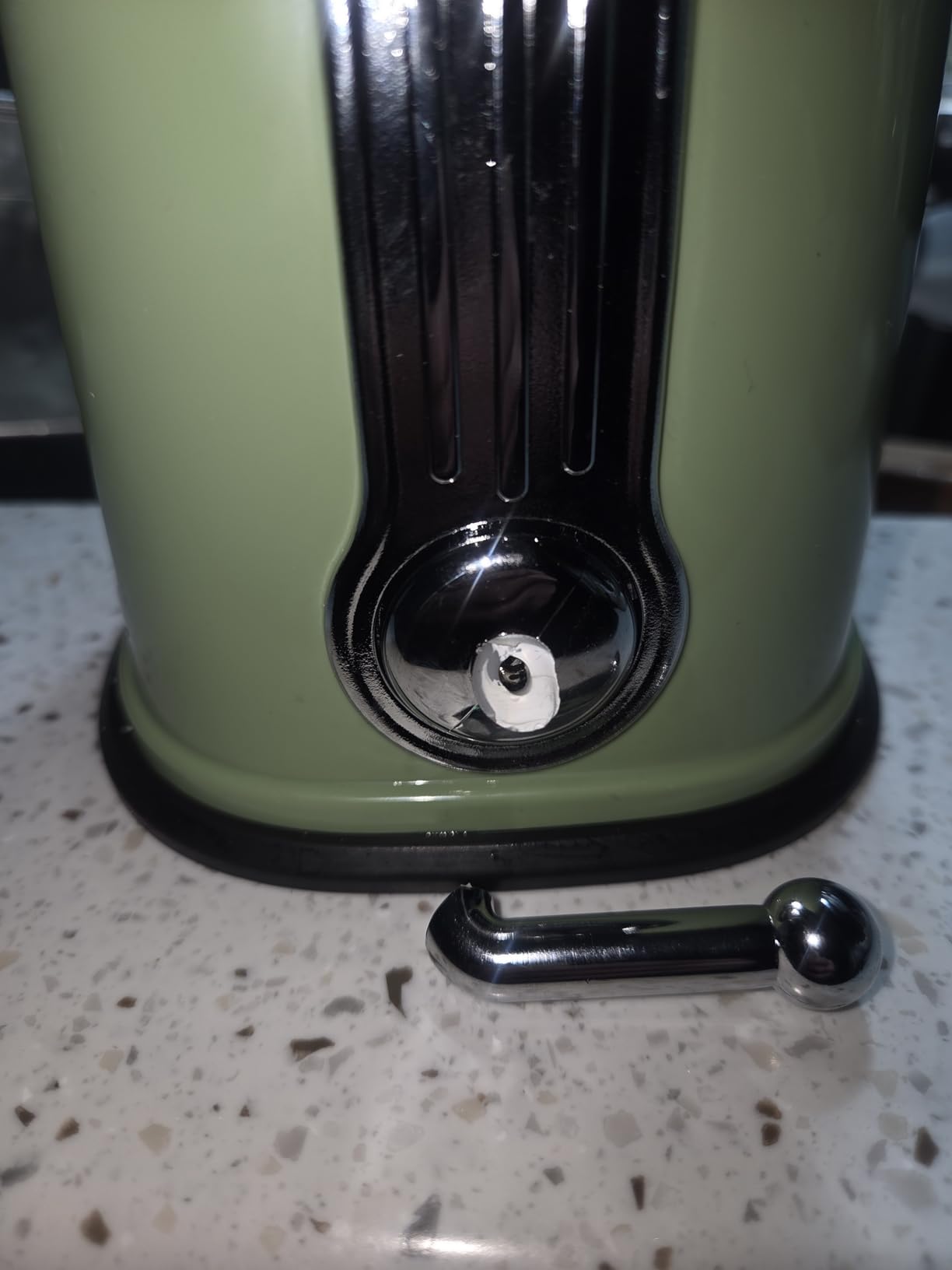 SUSTEAS Rotary Cheese Grater with Handle - Vegetable Shredder with 5 Well-designed Blades & Strong Suction Base,Round Mandoline Slicer & Food Chopper for Kitchen,with Blade Storage Box(Retro Green) - Customer Photo 2
