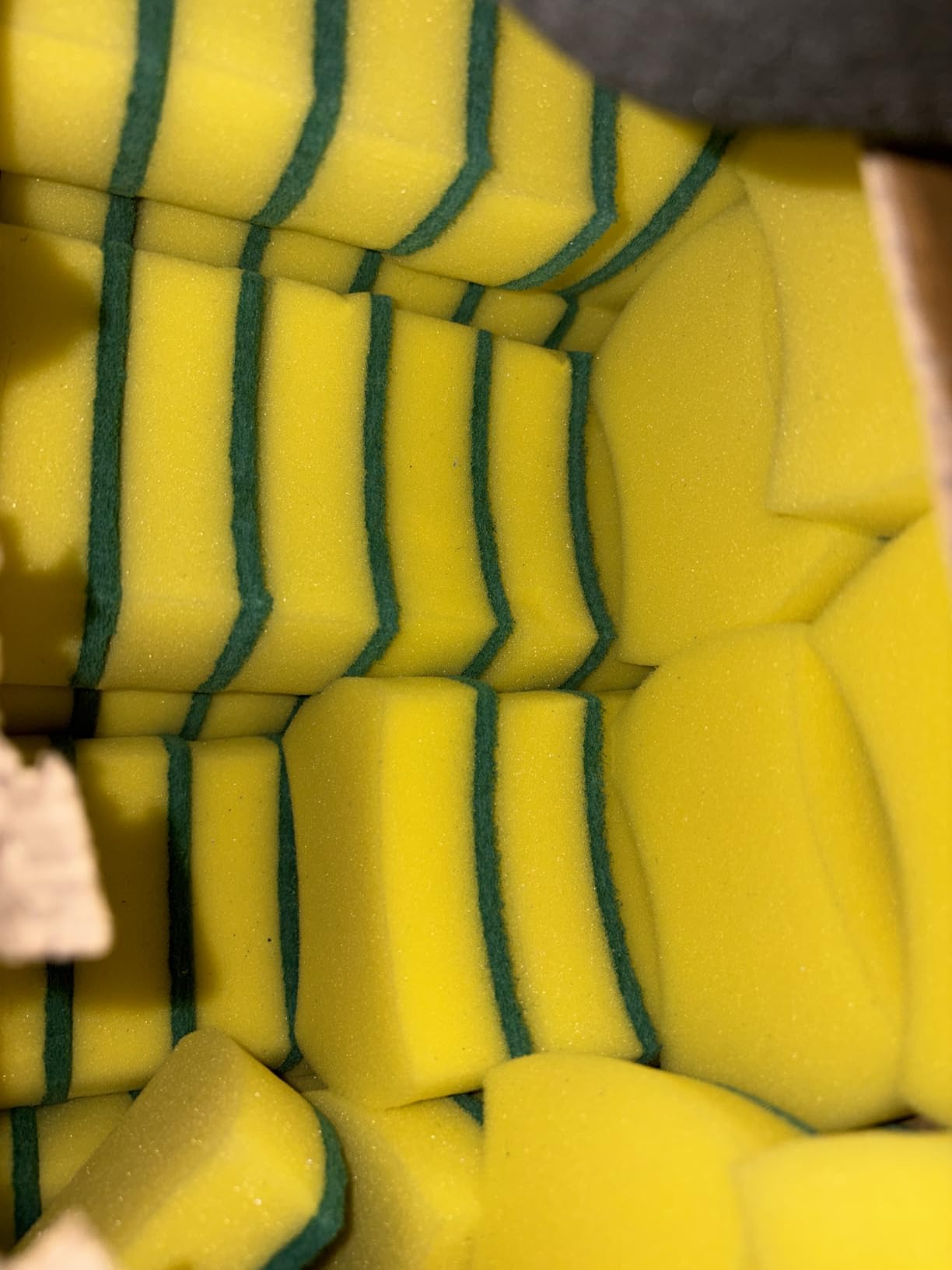 AIDEA Sponges Kitchen, 50 Pack Heavy Duty Dish Sponge, Cleaning Dish Scrubber Sponge - Customer Photo 1