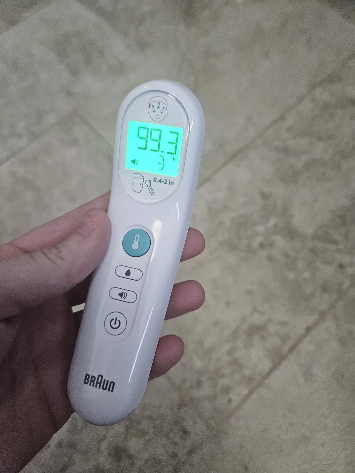Braun No Touch 3-in-1 Thermometer for Adults, Kids, Babies customer photo 2