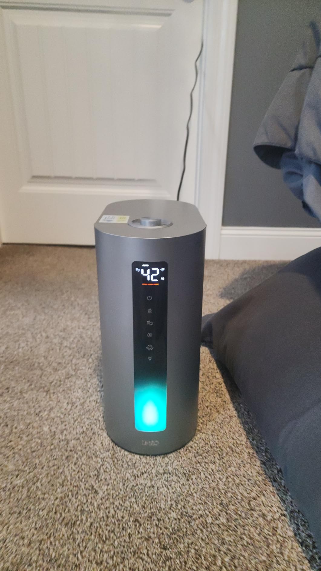DREO 6L Humidifiers for Bedroom, Smart Warm & Cool Mist for Large Room, 60Hr Quiet Runtime for Baby, Plant, Humidity Sensor, Indicator Light, 12H Timer, Google/Alexa, HM713S customer photo 2