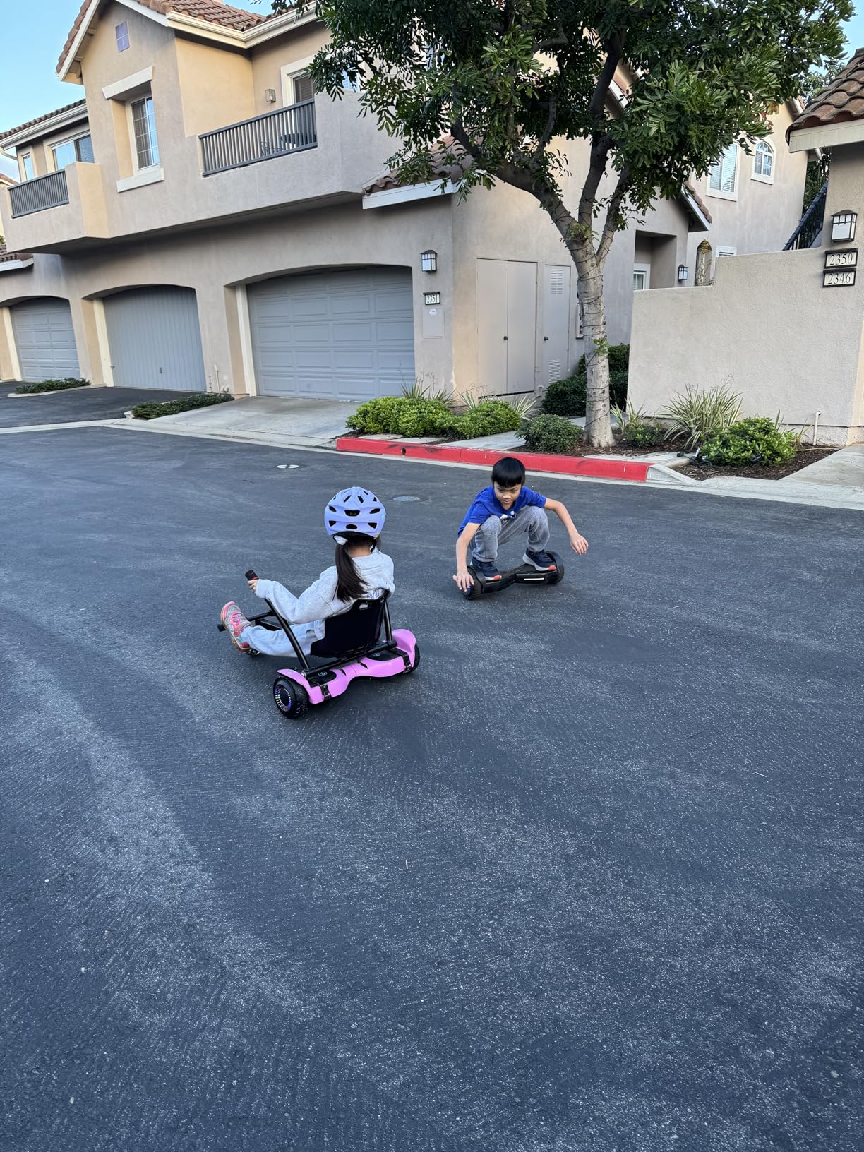 Gyroor Self Balancing Scooter New G13 All Terrain Balancing Scooter with LED Lights, Self Balancing Off Road with Bluetooth for Kids ages 6-12 and Adults-Blue - Customer Photo 2