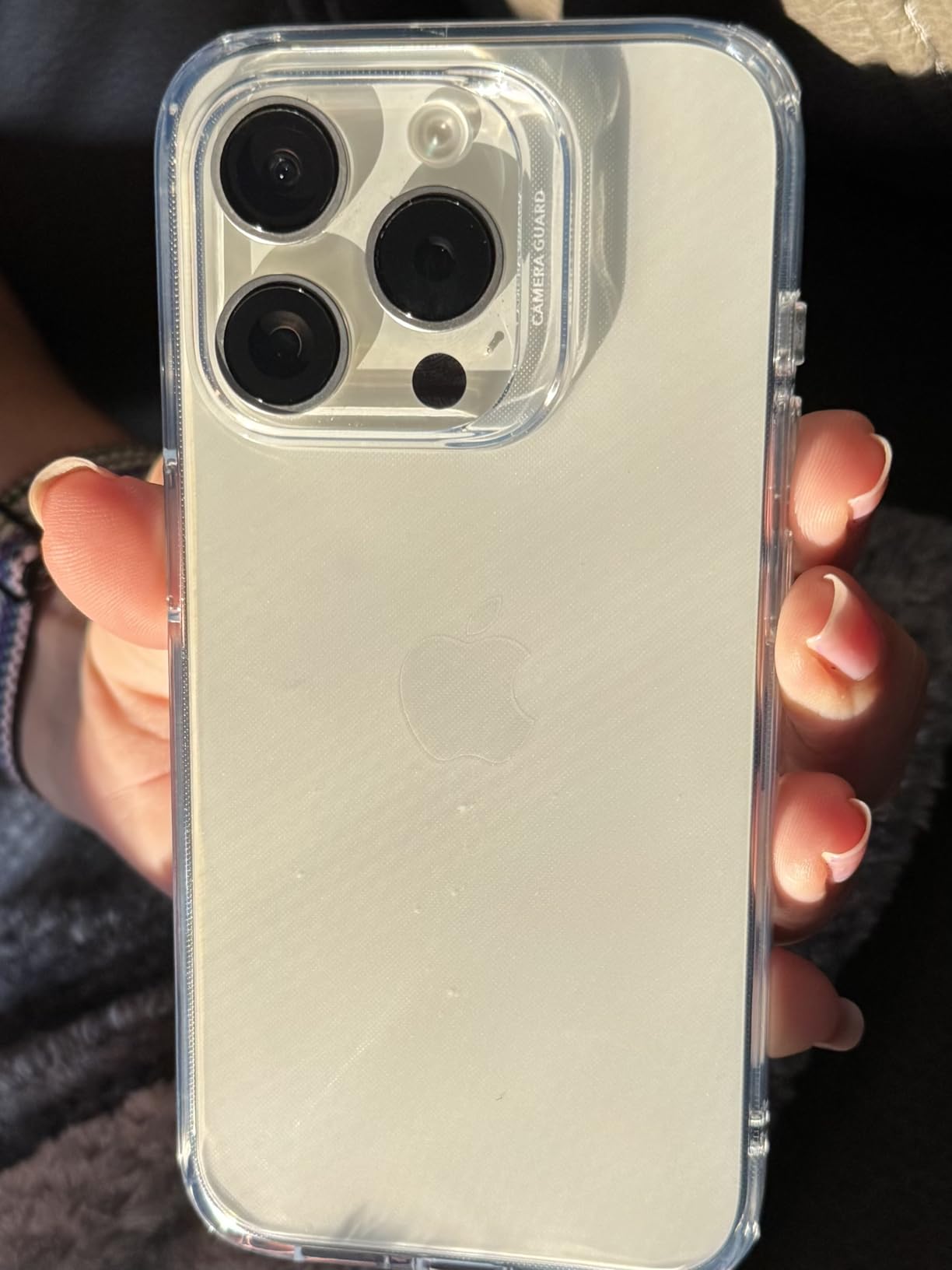 ESR Clear Case for iPhone 15 Case, Shockproof Thin Cover, Yellowing-Resistant Slim Transparent TPU Phone Case, Zero Series, Clear Customer Review ESR Clear Case for iPhone 15 Case, Shockproof Thin Cover, Yellowing-Resistant Slim Transparent TPU Phone Case, Zero Series, Clear - Customer Photo 1