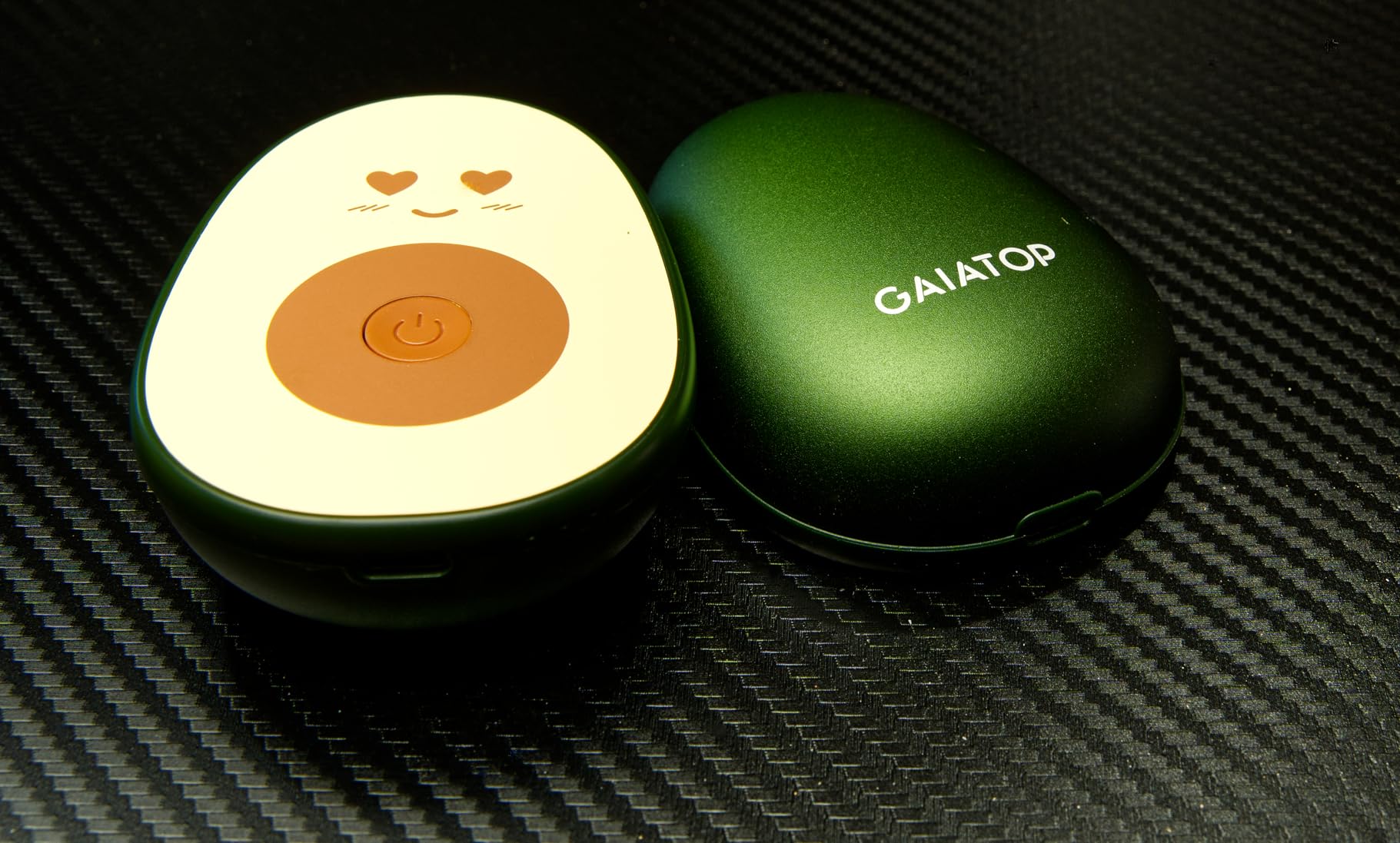 Gaiatop Hand Warmers Rechargeable 2 Pack, Magnetic 3 Settings Fast Heating Avocados Shape, Electric Portable Pocket Heater, Reusable Hot Hands Gifts for Women Men Outdoor Camping Hunting Golf Customer Review Gaiatop Hand Warmers Rechargeable 2 Pack, Magnetic 3 Settings Fast Heating Avocados Shape, Electric Portable Pocket Heater, Reusable Hot Hands Gifts for Women Men Outdoor Camping Hunting Golf - Customer Photo 2