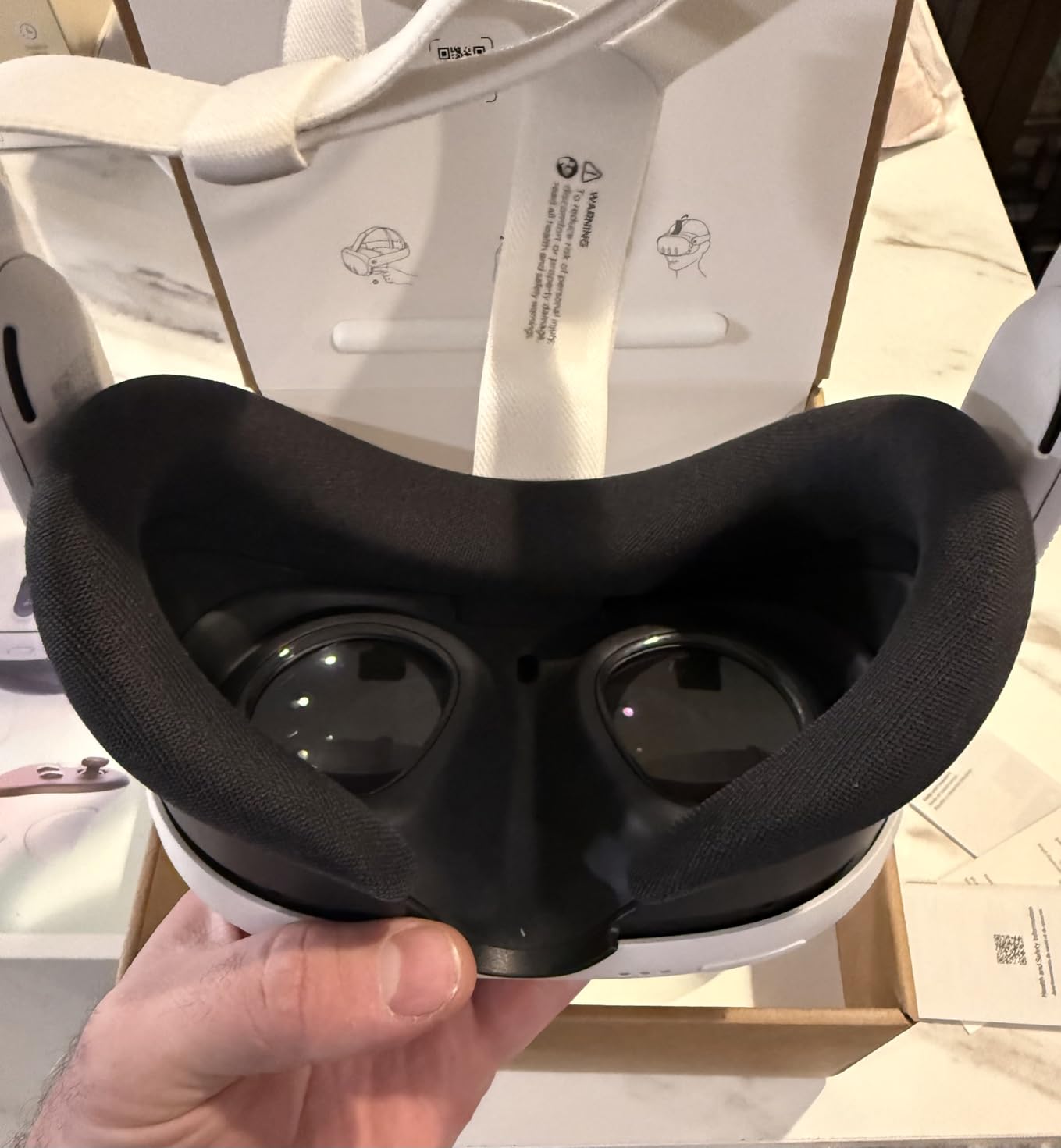Meta Quest 3 512GB | VR Headset - Thirty Percent Sharper Resolution - 2X Graphical Processing Power - Virtual Reality Without Wires - Access to 40+ Games with a 3-Month Trial of Meta Horizon+ Included customer photo 1