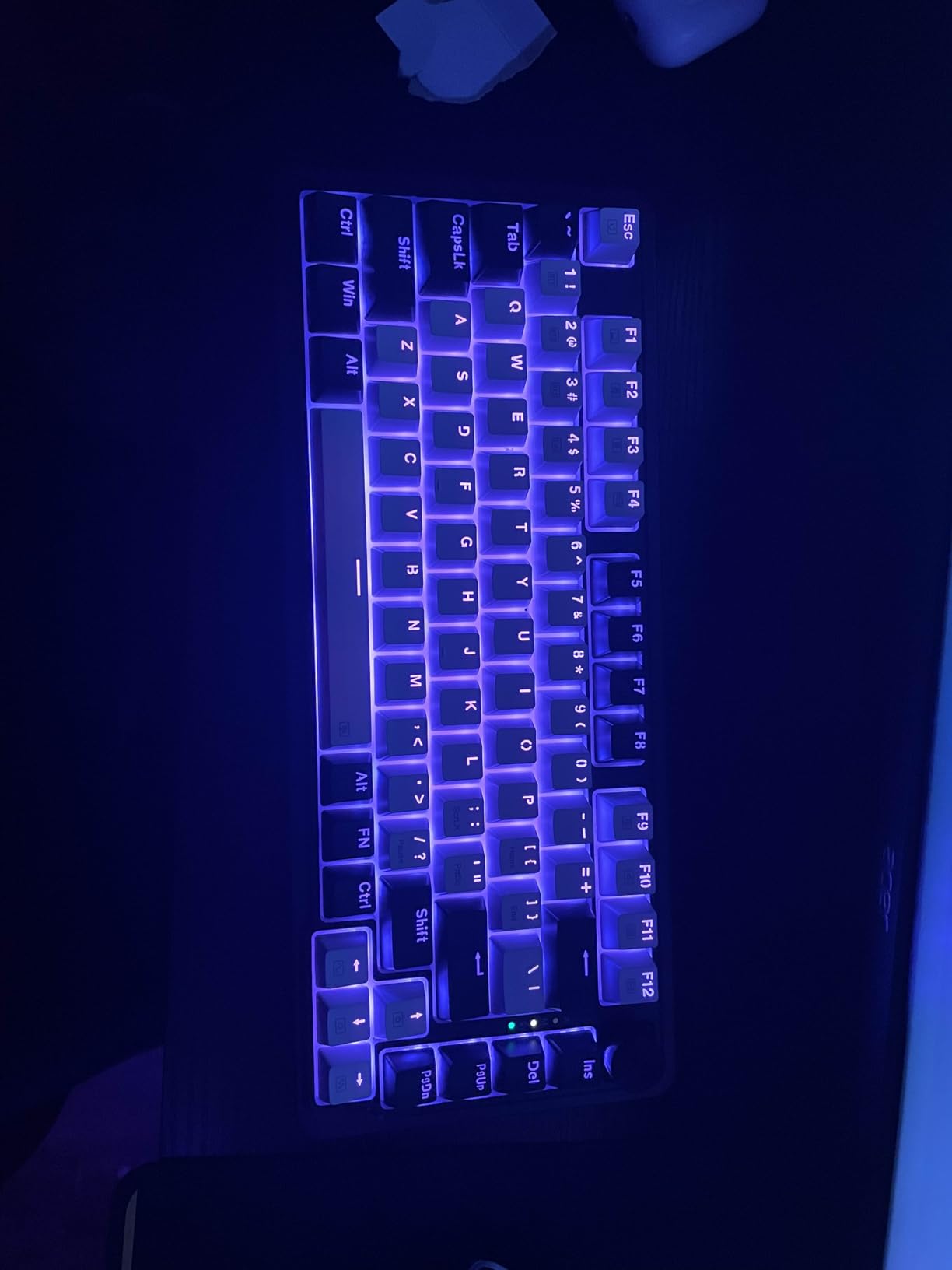Redragon K673 PRO 75% Wireless Gasket RGB Gaming Keyboard, 3-Modes 81 Keys Compact Mechanical Keyboard Hot-Swap Socket, Dedicated Knob Control customer photo 1