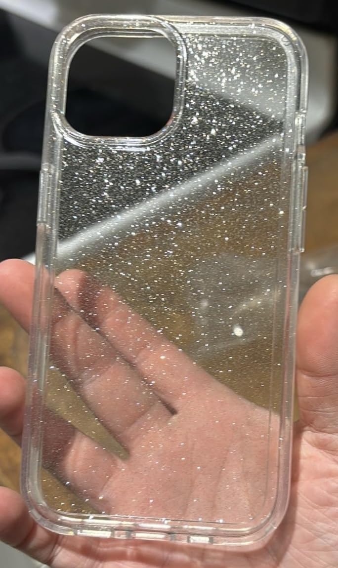 Speck Clear iPhone 15 Case - Slim, Drop Protection - for iPhone 15, iPhone 14 & iPhone 13 - Scratch Resistant, Anti-Yellowing, 6.1 Inch Phone Case - GemShell Clear Customer Review Speck Clear iPhone 15 Case - Slim, Drop Protection - for iPhone 15, iPhone 14 & iPhone 13 - Scratch Resistant, Anti-Yellowing, 6.1 Inch Phone Case - GemShell Clear - Customer Photo 1