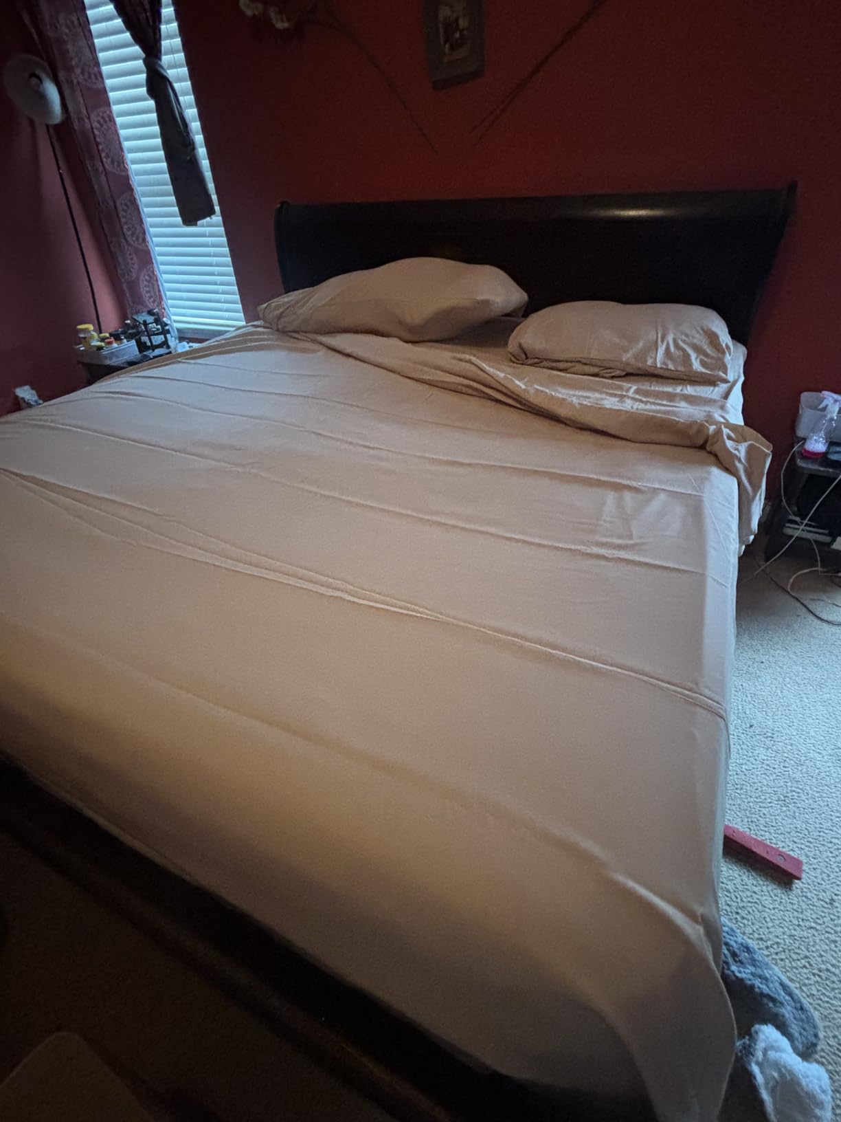 Utopia Bedding Queen Sheet Set – Brushed Microfiber – Ultra Soft Bed Sheets for Queen Size Bed Set – Deep Pocket, Wrinkle & Fade Resistant – Includes 1 Fitted, 1 Flat, 2 Pillowcases (Grey) - Customer Photo 2