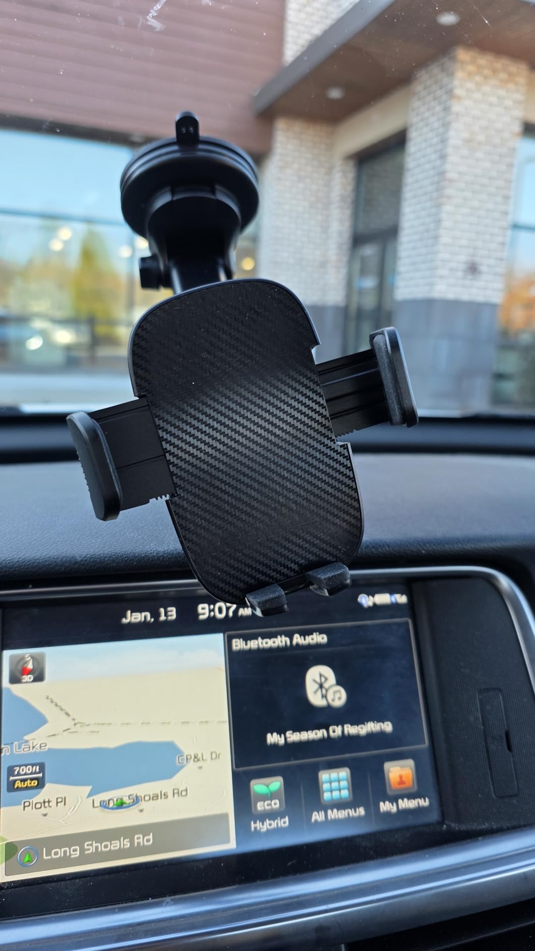 Qifutan Car Phone Holder Mount Phone Mount for Car Windshield Dashboard Air Vent Universal Hands Free Automobile Cell Phone Holder Fit for iPhone Smartphone Camera Mounts Customer Review Qifutan Car Phone Holder Mount Phone Mount for Car Windshield Dashboard Air Vent Universal Hands Free Automobile Cell Phone Holder Fit for iPhone Smartphone Camera Mounts - Customer Photo 2