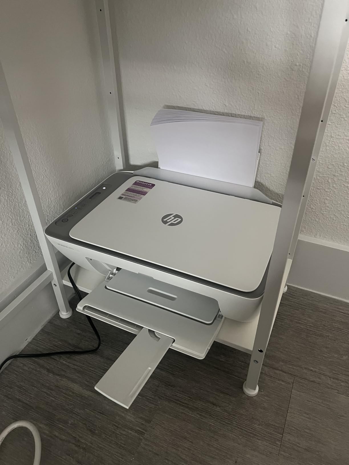 HP DeskJet 2855e Wireless All-in-One Color Inkjet Printer, Scanner, Copier, Best-for-home, 3 month Instant Ink trial included. This printer is only 2.4 ghz capable. (588S5A) customer photo 2