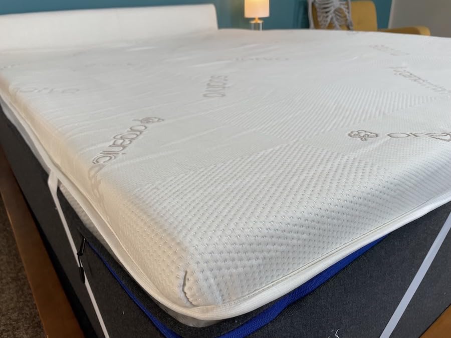 Saatva Graphite Memory Foam Mattress Topper - 3 best mattress toppers