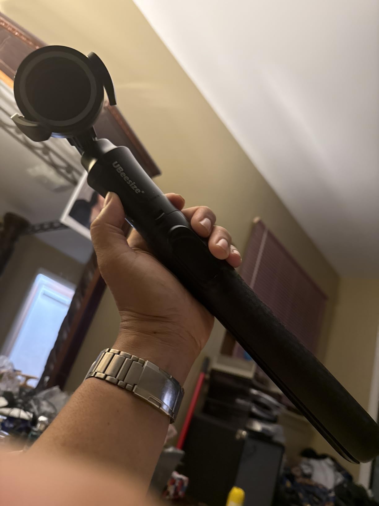 UBeesize 72'' Magnetic Tripod for iPhone with Remote, Extendable Cell Phone Tripod Stand, Compatible with MagSafe, Selfie Stick Tripod for iPhone 15 14 13 12 11 Series and Android Phones Customer Review UBeesize 72'' Magnetic Tripod for iPhone with Remote, Extendable Cell Phone Tripod Stand, Compatible with MagSafe, Selfie Stick Tripod for iPhone 15 14 13 12 11 Series and Android Phones - Customer Photo 1