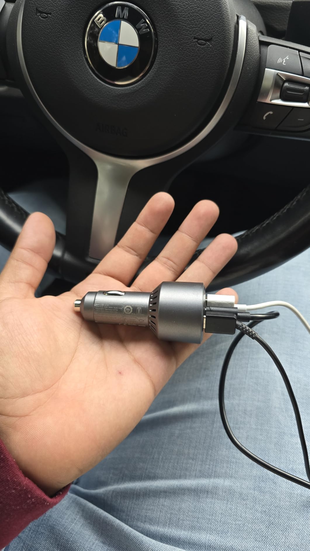 Anker 167.5W Max 3-Port Ultra-Compact USB C Fast Charging Car Charger customer photo 2