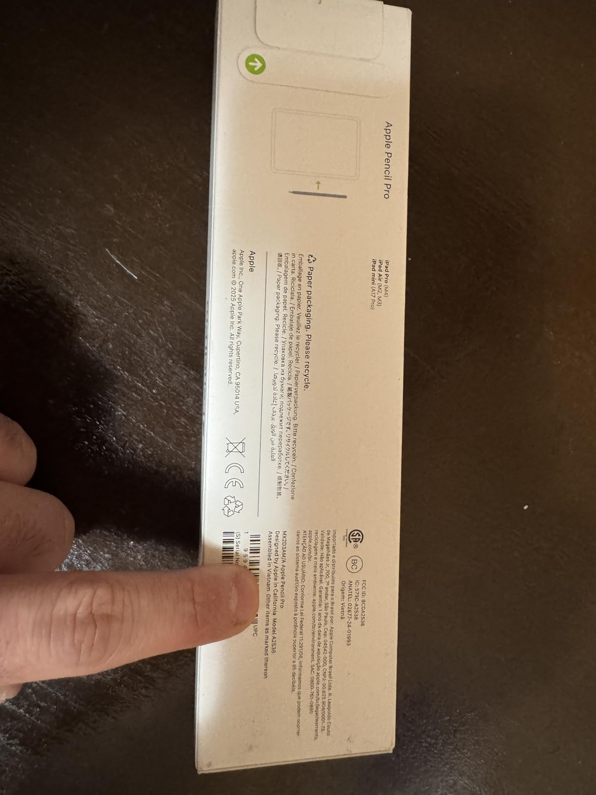 Apple Pencil Pro: Latest Model - Device Compatibility Check Required - Pixel-Perfect Precision, Tilt and Pressure Sensitivity, Perfect for Note-Taking, Drawing, and Art. Charges and Pairs Magnetically customer photo 2