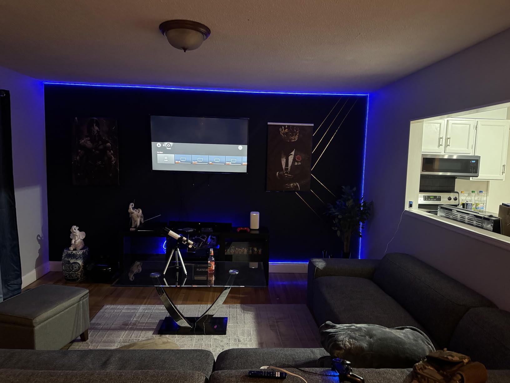 Neon Rope Lights, 50FT RGB Led Strip, Waterproof IP67, DIY Design, Music Sync, 44 Keys Remote Control, Multiple Modes, for Living Room, Bedroom, Holiday Decoration Customer Review Neon Rope Lights, 50FT RGB Led Strip, Waterproof IP67, DIY Design, Music Sync, 44 Keys Remote Control, Multiple Modes, for Living Room, Bedroom, Holiday Decoration - Customer Photo 1