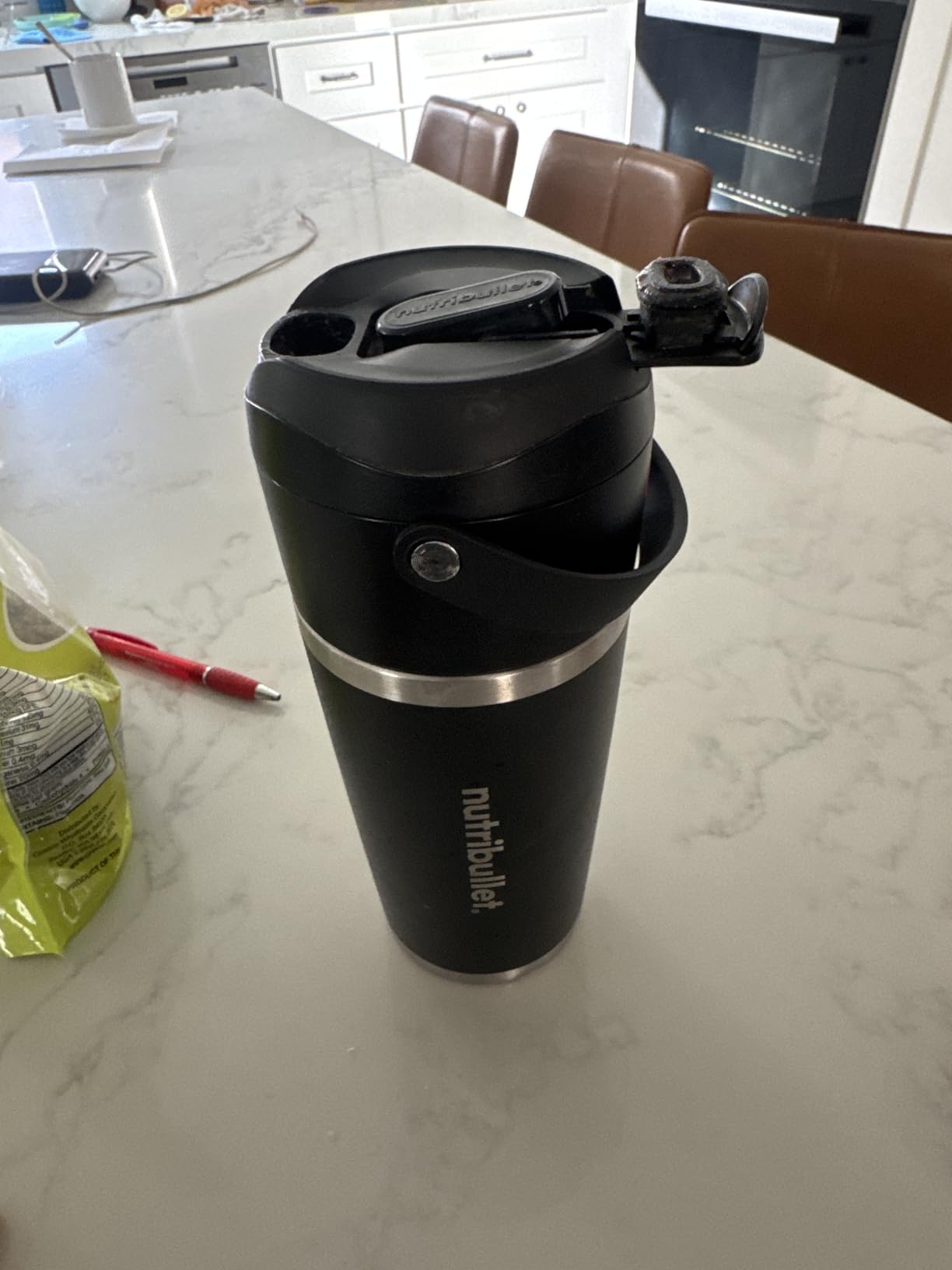nutribullet Flip Portable Blender with Insulated Cup, Cordless, Black, NBPB50350AK Customer Review nutribullet Flip Portable Blender with Insulated Cup, Cordless, Black, NBPB50350AK - Customer Photo 1