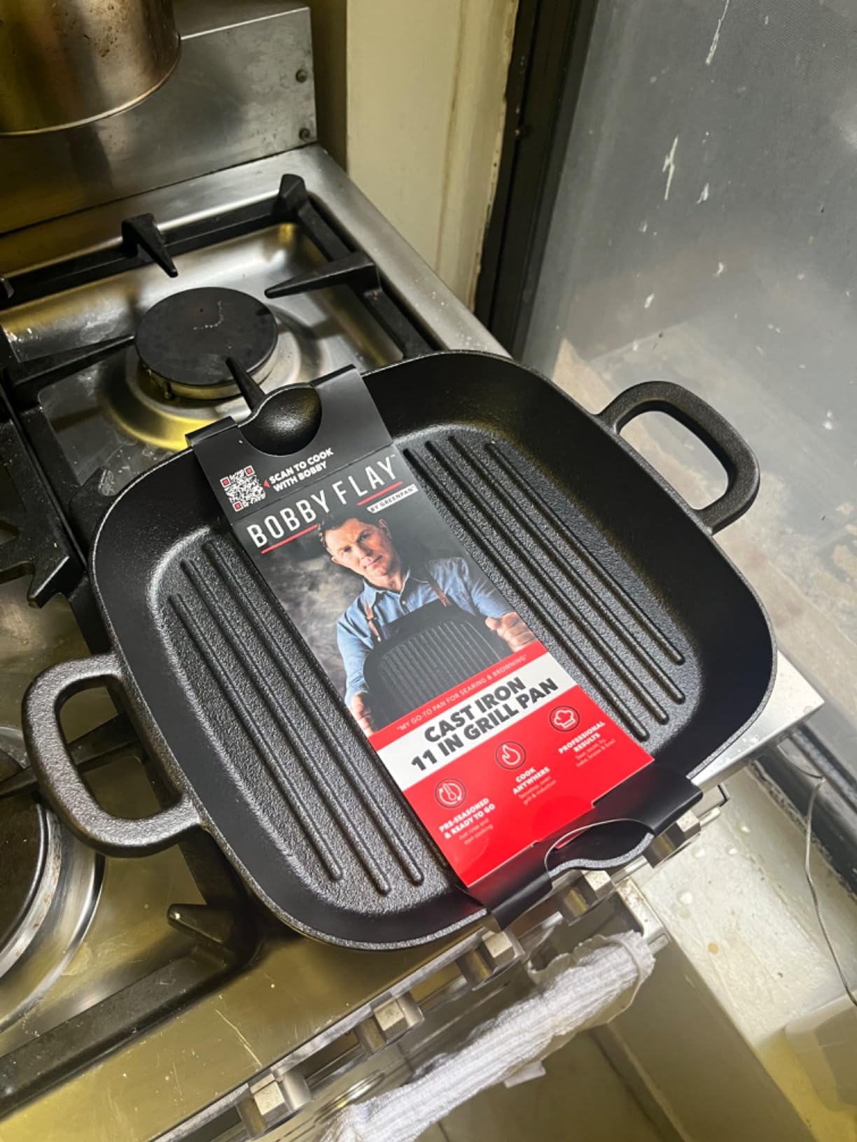 GreenPan x Bobby Flay Cast Iron 11