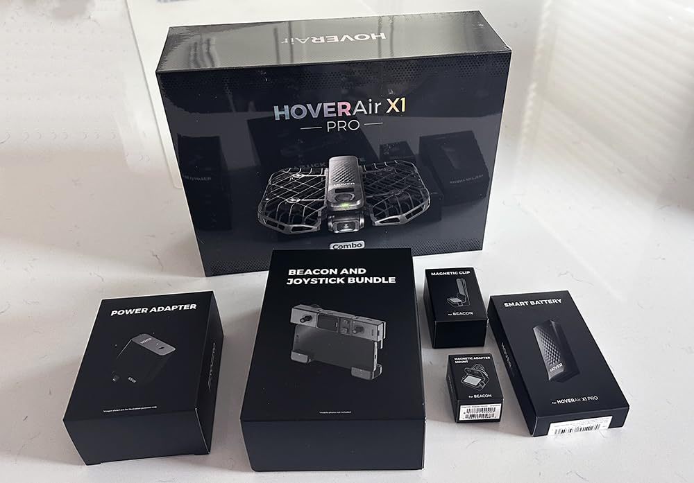 HOVERAir X1 PRO 4K Drone with Camera, Foldable Action Flying Camera with 42 KM/H Follow Speed, 15+ Fully Automatic Flight Modes, Fly Anywhere with OmniTerrain, SmoothCapture 2.0 (Standard) - Customer Photo 1