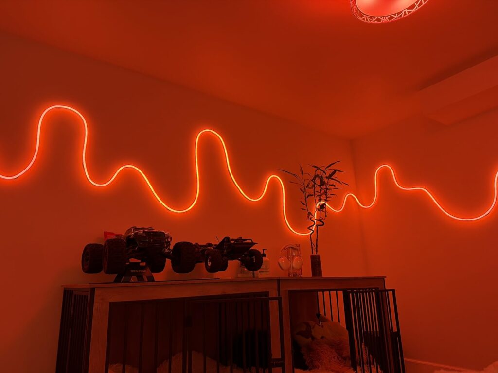 Govee RGBIC Neon Lights, LED Smart Neon Rope Light 2 Works with Matter, Alexa, Google Assistant, Custom DIY Neon Strip Lights for Bedroom and Holiday Decor, Softer Material, 32.8ft, White Customer Review Best Rope Lights