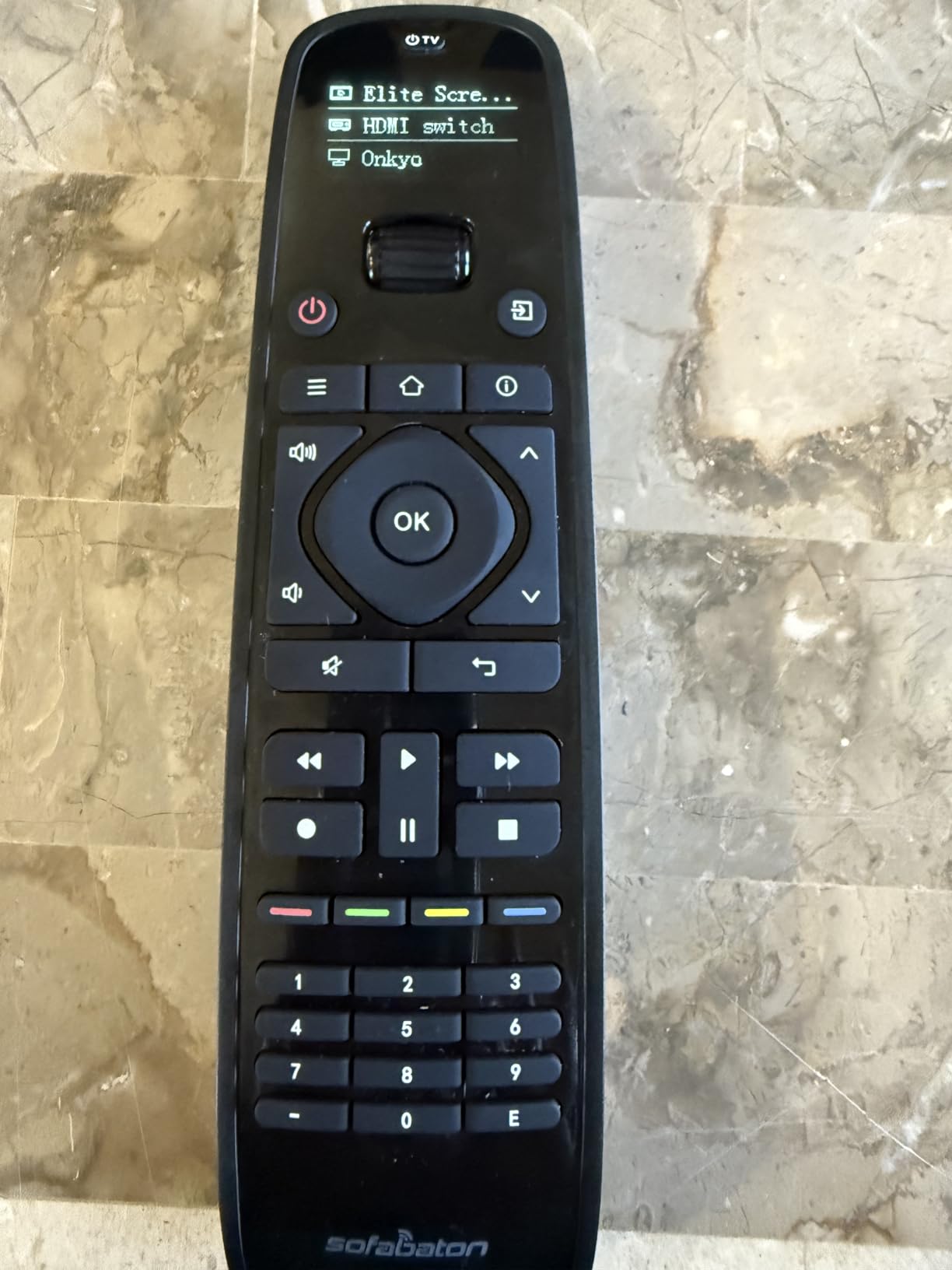 SofaBaton U2 Universal Remote with Backlit Button and Upgraded Scroll Wheel, All in One Universal Remote Control with App Control, Custom Macros for Smart TVs,Sound Bar, DVD/Blu-ray Players and More - Customer Photo 5