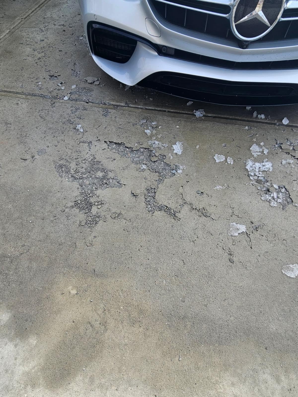Ice Melt Safer for Concrete -20 lb Bag, Snow Salt Ice Melt, Salt for Snow and Ice Removal, Sidewalk Salt, Driveway Salt, Snow Melt is Effective Up to -15 - Customer Photo 2