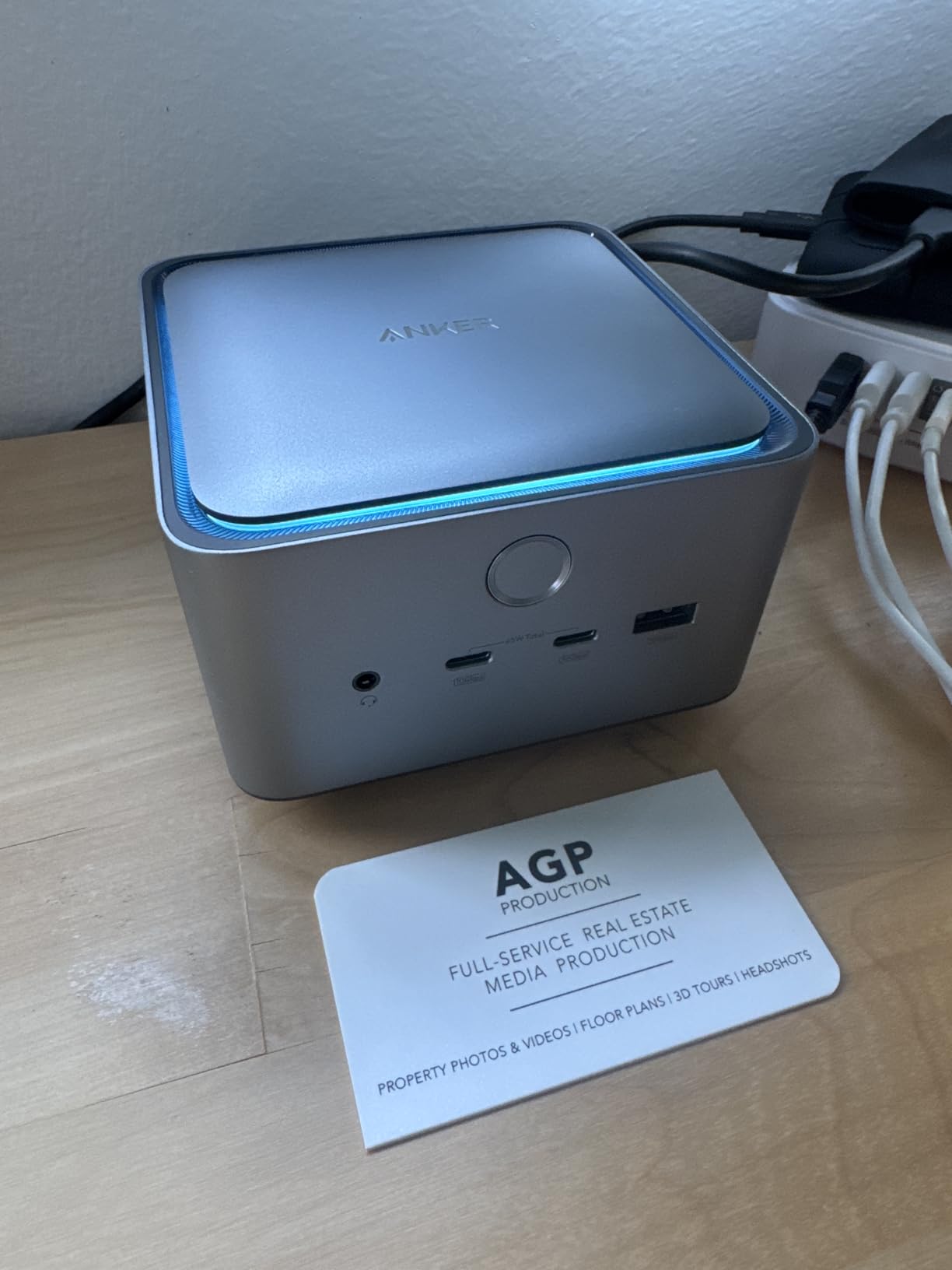Anker Prime TB5 Docking Station, 14-in-1 Thunderbolt 5 Dock with 120Gbps Max Transfer, Thunderbolt Dock with 140W Max Charging, Cooling System, Up to 8K, Dual Display for TBT 5/4 Laptops customer photo 2