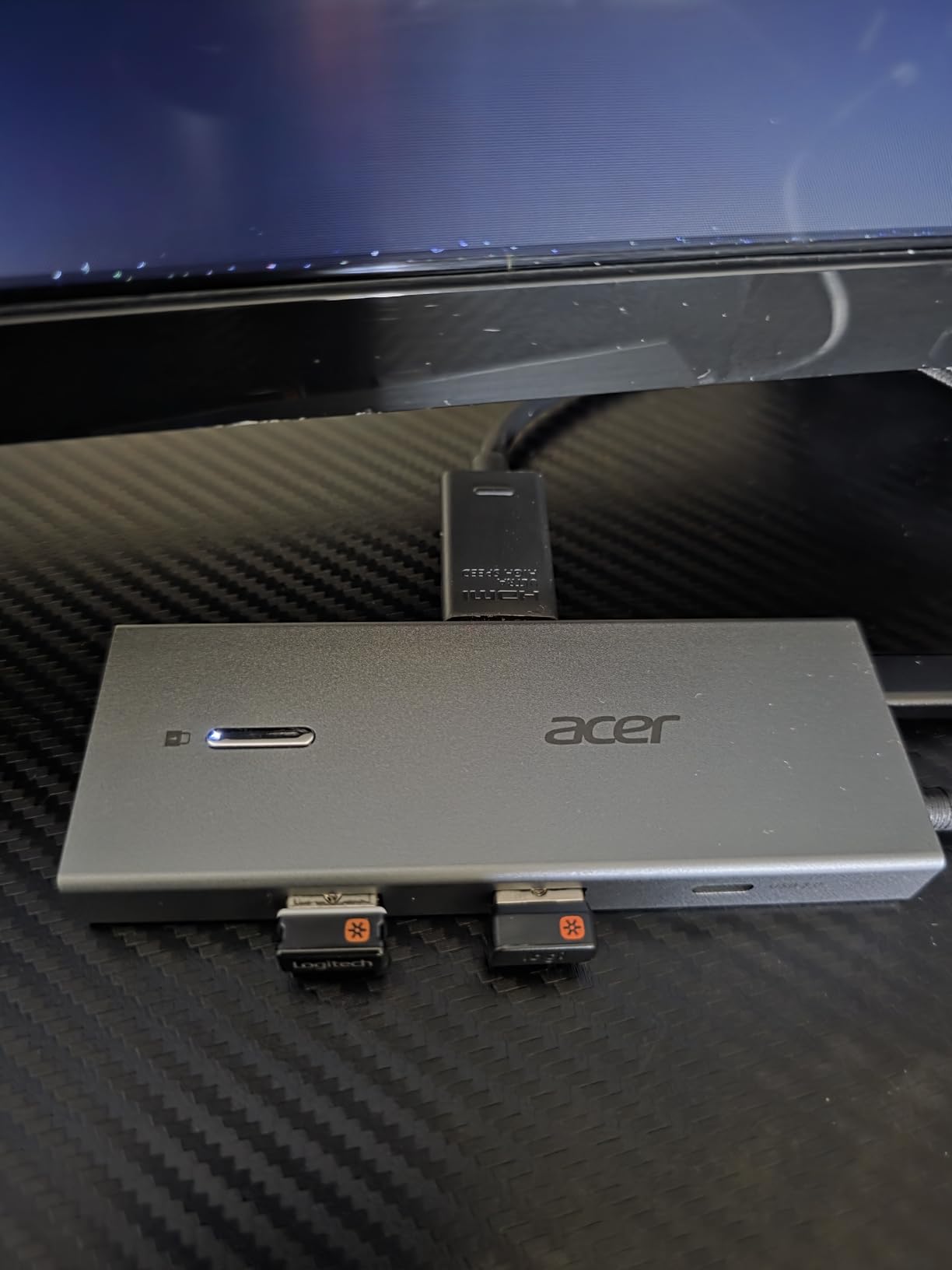 Acer USB C Docking Station Dual Monitor With 2 HDMI, 9-IN-1 Laptop Docking Station with 4K@60Hz HDMI, USB A&C 3.0, SD/Micro SD, 100W PD, USBC Dock Compatible with Acer/Dell XPS/HP/Mac/Surface customer photo 1