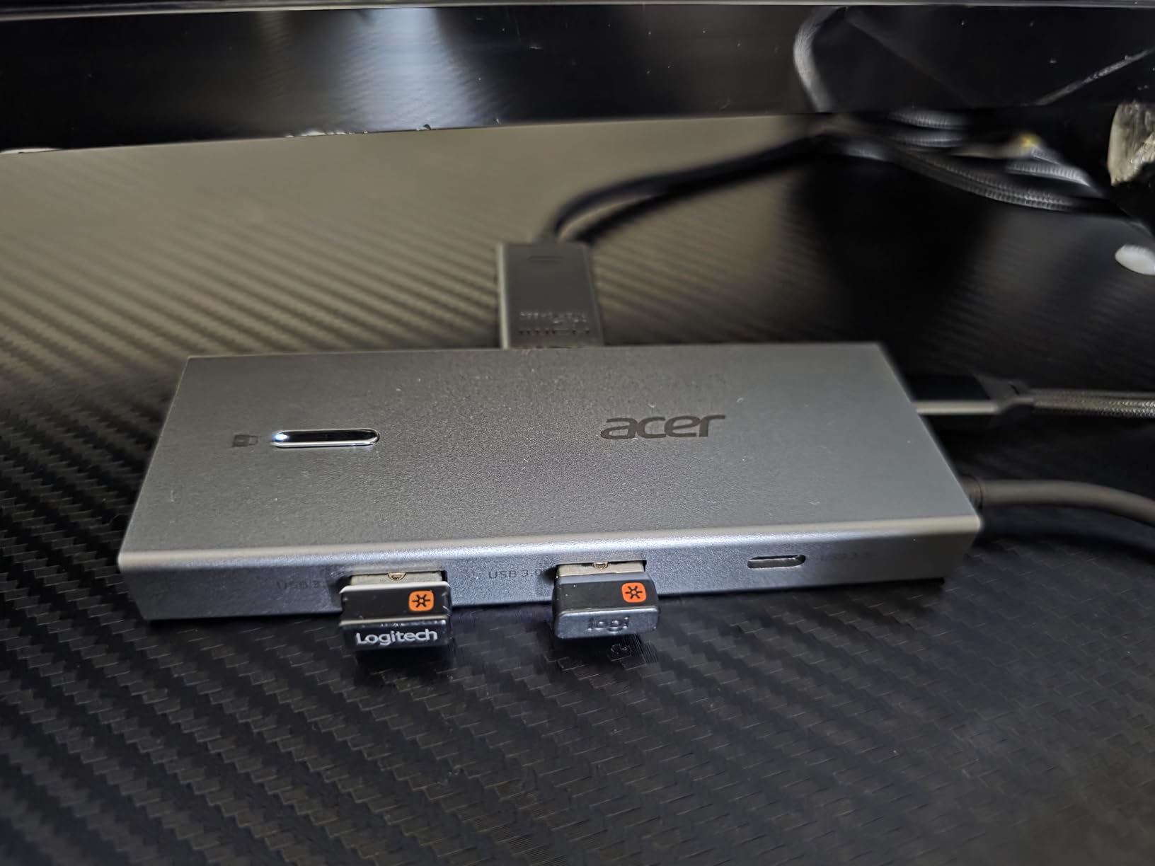 Acer USB C Docking Station Dual Monitor With 2 HDMI, 9-IN-1 Laptop Docking Station with 4K@60Hz HDMI, USB A&C 3.0, SD/Micro SD, 100W PD, USBC Dock Compatible with Acer/Dell XPS/HP/Mac/Surface customer photo 2