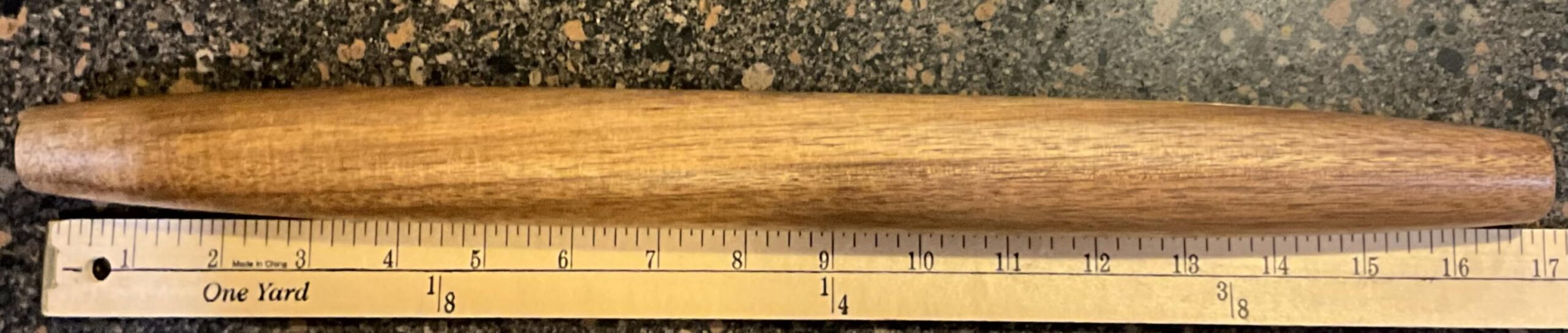 Amazon Basics Wooden French Rolling Pin, 17 in., Acacia Wood, Nonstick Customer Review Amazon Basics Wooden French Rolling Pin, 17 in., Acacia Wood, Nonstick - Customer Photo 2