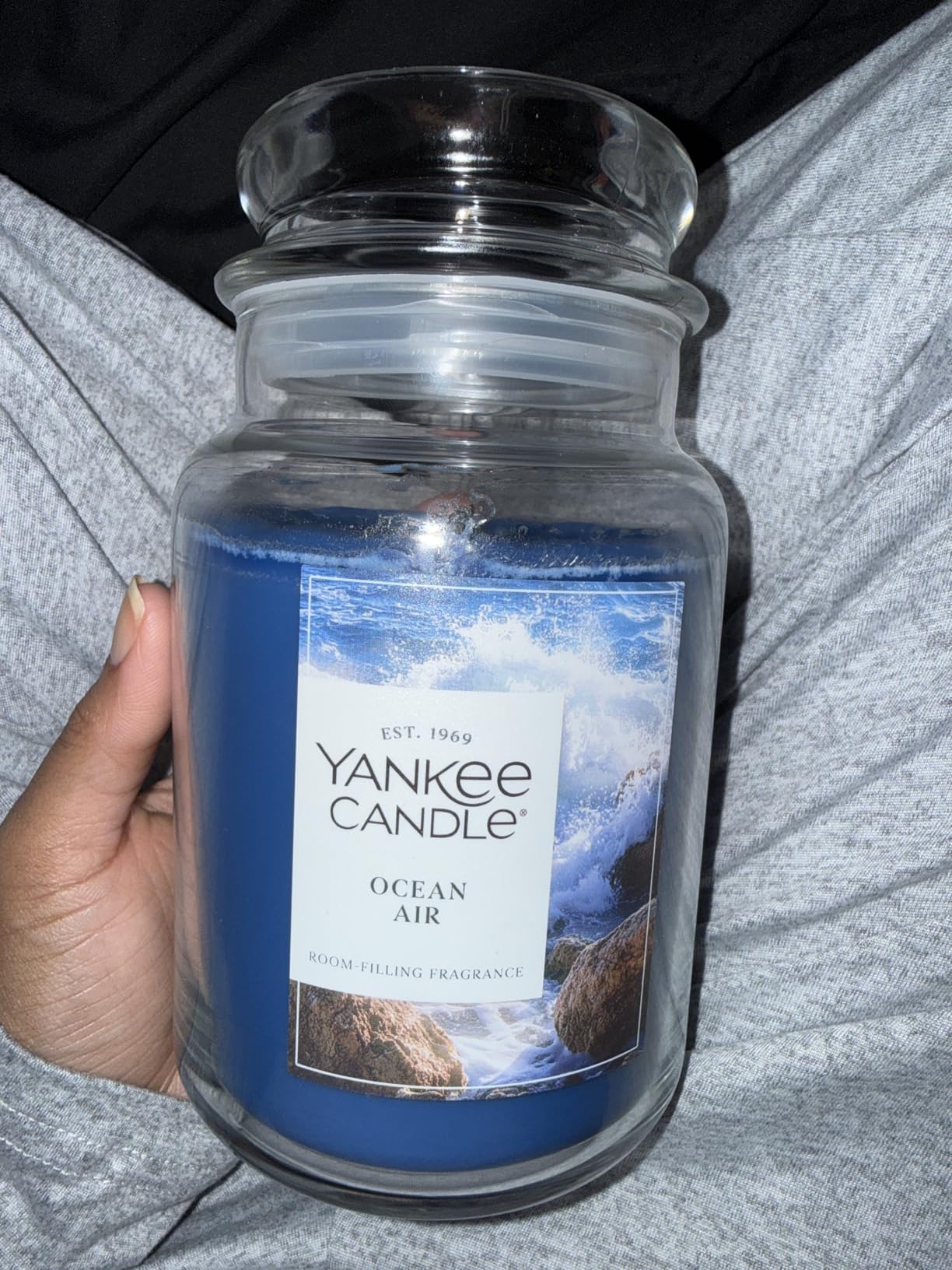 Yankee Candle Pink Sands, Scented Candle, 22oz Large Jar with up to 150 Hour Burn Time, Giftable, Birthdays - Customer Photo 1