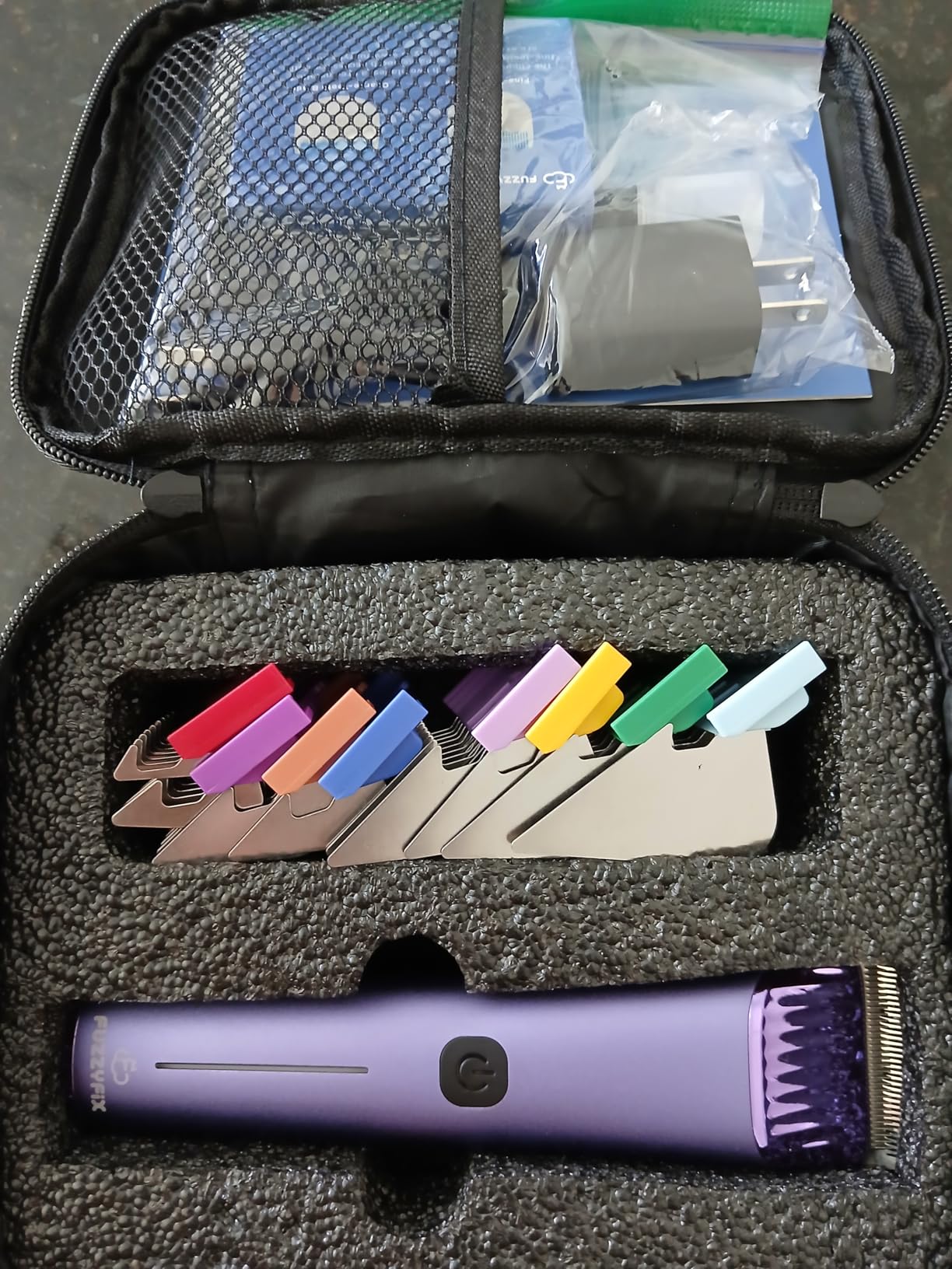 Professional Dog Grooming Clipper with Replacement Blade, 5-in-1 Adjustable A5 Blade Cordless Pet Grooming Kit 2 Speed Trimmer Hair Shaver with Detachable Metal Combs Nova for Animal Horse Customer Review Professional Dog Grooming Clipper with Replacement Blade, 5-in-1 Adjustable A5 Blade Cordless Pet Grooming Kit 2 Speed Trimmer Hair Shaver with Detachable Metal Combs Nova for Animal Horse - Customer Photo 1