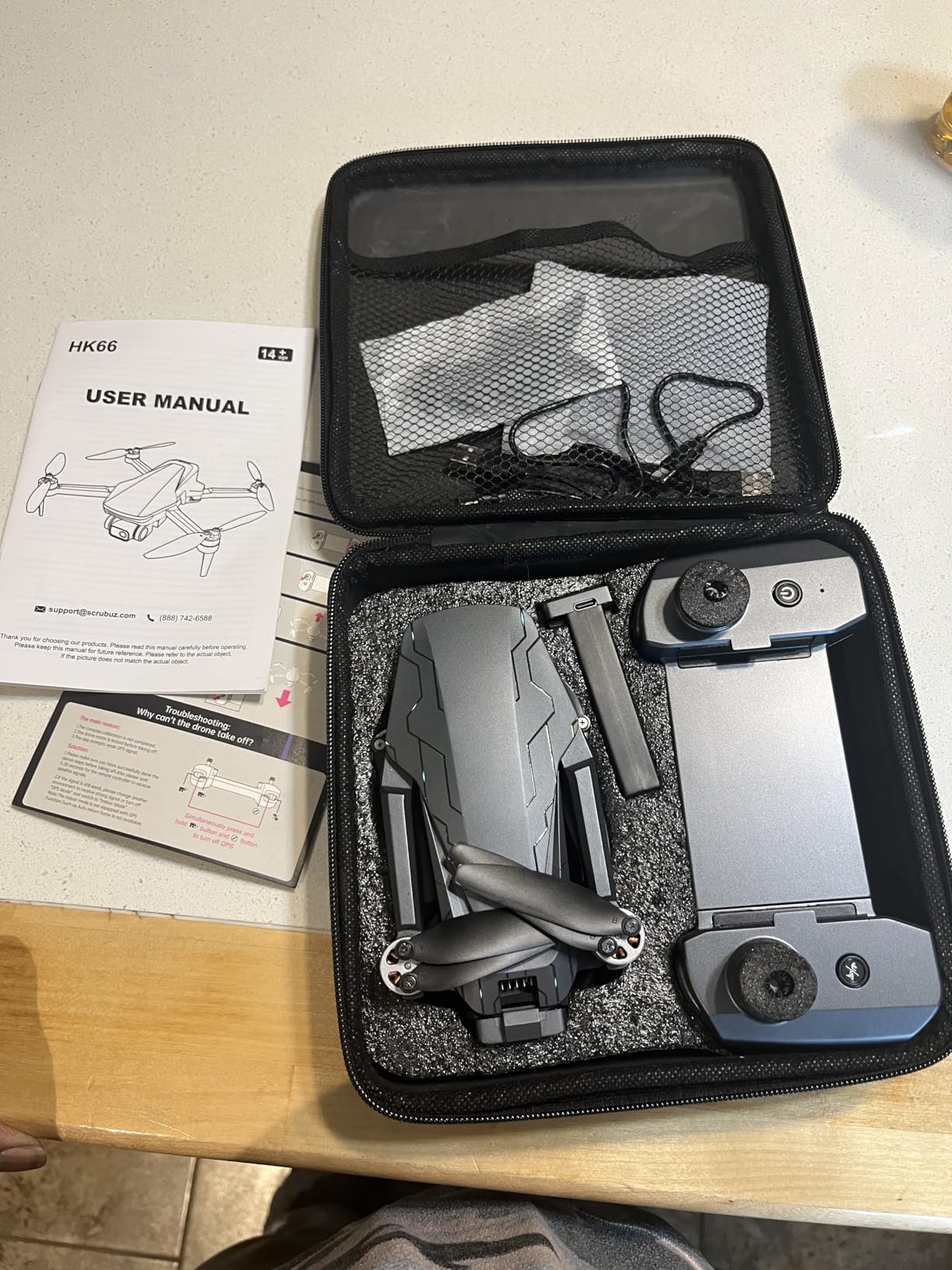 GPS Drone with Camera, 2K HD Drones for Adults, Foldable FPV Drone with GPS Auto Return, Follow Me, Circle Fly, Waypoint Fly, 5G Transmission, Gestures Selfie, Brushless Motor, 2 Batteries Customer Review GPS Drone with Camera, 2K HD Drones for Adults, Foldable FPV Drone with GPS Auto Return, Follow Me, Circle Fly, Waypoint Fly, 5G Transmission, Gestures Selfie, Brushless Motor, 2 Batteries - Customer Photo 2