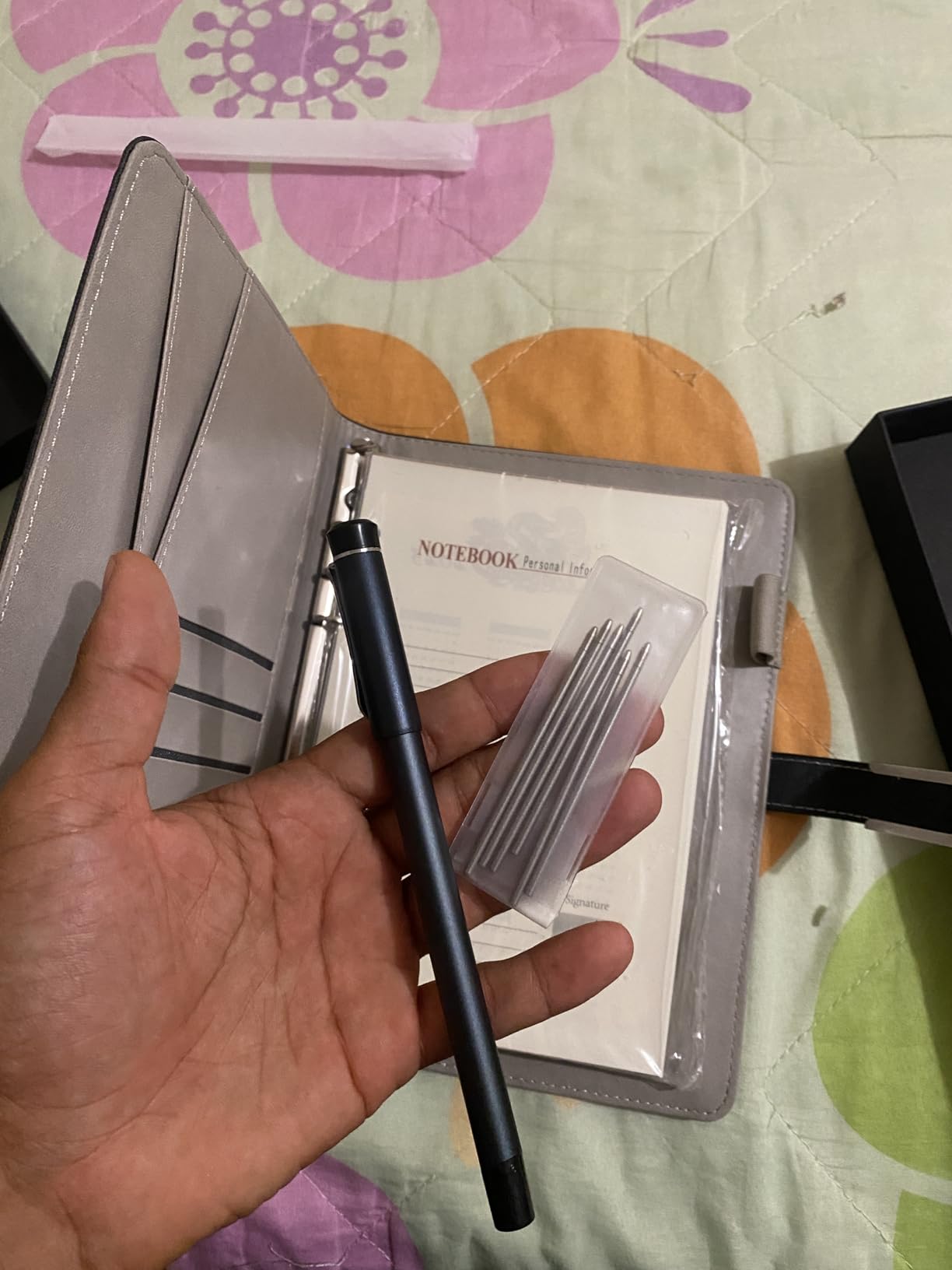 Smart Sync Pen for Note Taking, Digital Notebook with Pen, Enables Synchronized Handwriting, Ocr to Text, Offline Storage, Audio Recording and Note Sharing, Compatible with IOS and Android Customer Review Smart Sync Pen for Note Taking, Digital Notebook with Pen, Enables Synchronized Handwriting, Ocr to Text, Offline Storage, Audio Recording and Note Sharing, Compatible with IOS and Android - Customer Photo 2