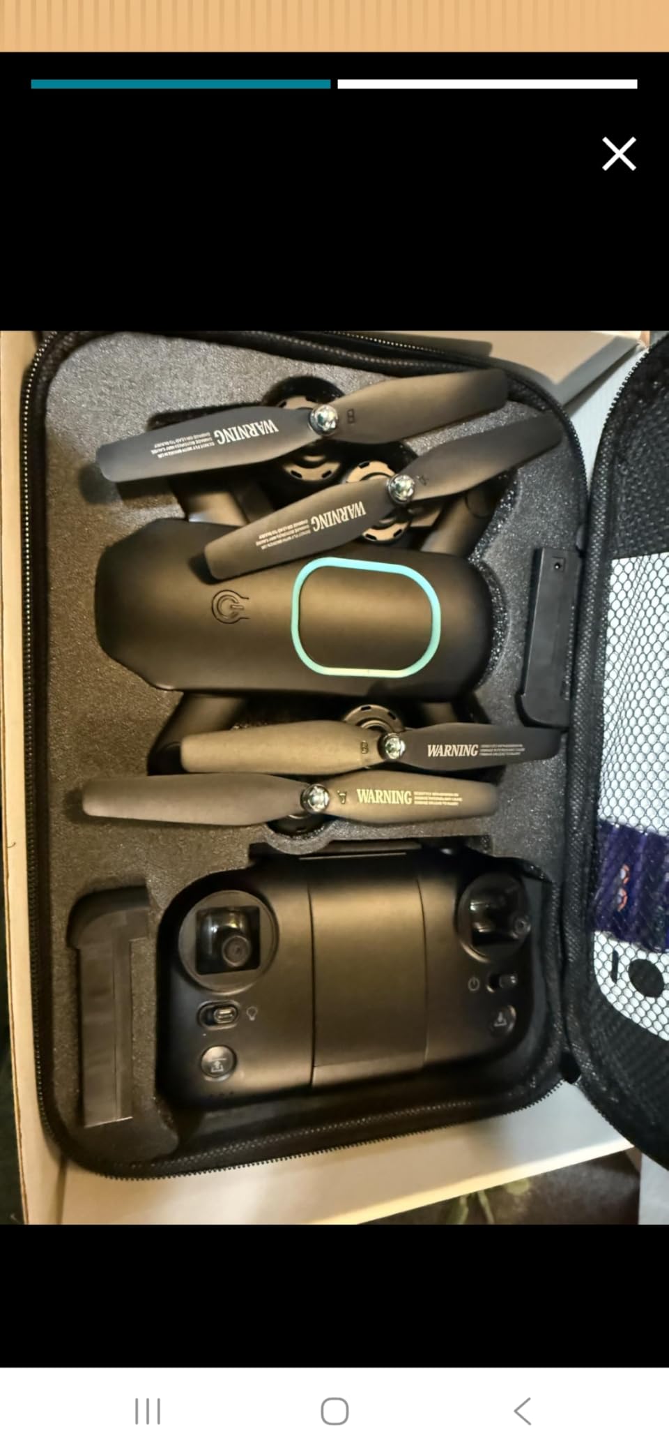 Drone with 1080P Camera, Foldable Drone for Beginners with Light, Upgrade Altitude Hold, Gesture Selfie, Waypoint Fly, 3D Flip, 3 Speed Mode, Circle Fly, One Key Start Customer Review Drone with 1080P Camera, Foldable Drone for Beginners with Light, Upgrade Altitude Hold, Gesture Selfie, Waypoint Fly, 3D Flip, 3 Speed Mode, Circle Fly, One Key Start - Customer Photo 1