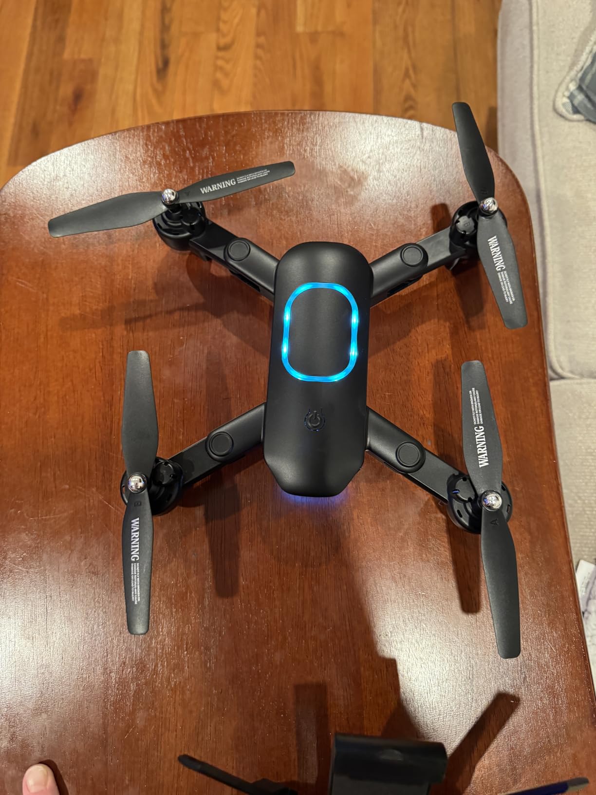 Drone with 1080P Camera, Foldable Drone for Beginners with Light, Upgrade Altitude Hold, Gesture Selfie, Waypoint Fly, 3D Flip, 3 Speed Mode, Circle Fly, One Key Start Customer Review Drone with 1080P Camera, Foldable Drone for Beginners with Light, Upgrade Altitude Hold, Gesture Selfie, Waypoint Fly, 3D Flip, 3 Speed Mode, Circle Fly, One Key Start - Customer Photo 2