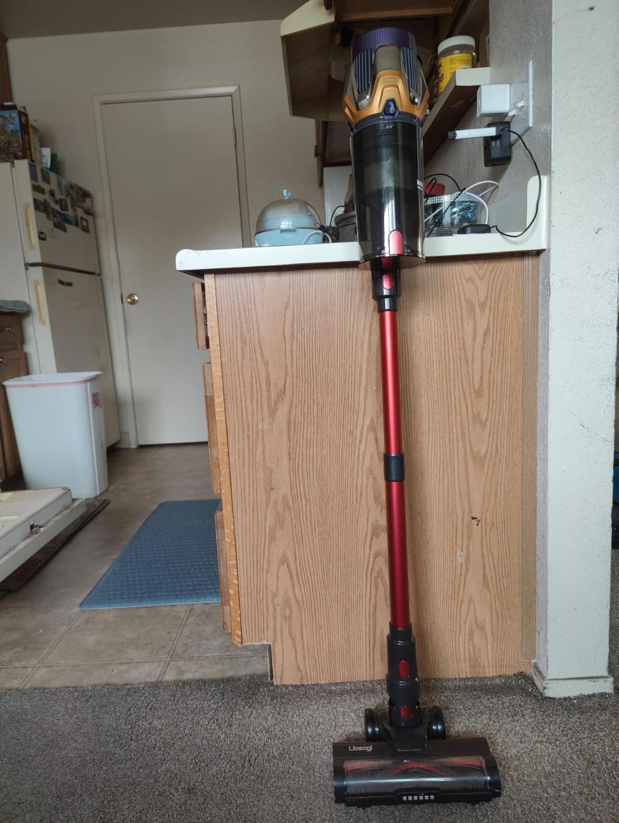 Cordless Vacuum Cleaner, Upgraded 55KPA 650W 70Mins Stick Vacuum with Hurricane Mode, Self-Standing, Touch Screen, 1.8L Dust Cup, Anti-tangle Wireless Vacumm, Vacuum Cleaners for Home/Pet Hair/Carpets Customer Review Cordless Vacuum Cleaner, Upgraded 55KPA 650W 70Mins Stick Vacuum with Hurricane Mode, Self-Standing, Touch Screen, 1.8L Dust Cup, Anti-tangle Wireless Vacumm, Vacuum Cleaners for Home/Pet Hair/Carpets - Customer Photo 2