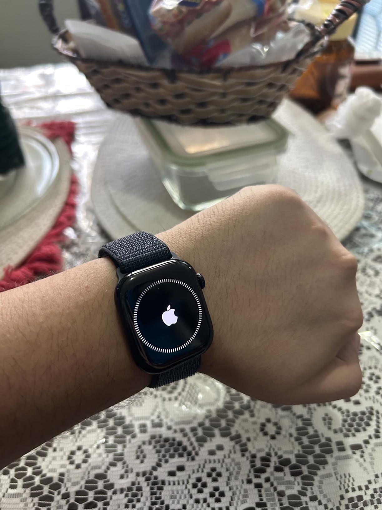 Apple Watch Series 11 [GPS 42mm] Smartwatch with Rose Gold Aluminum Case with Light Blush Sport Band - S/M. Sleep Score, Fitness Tracker, Health Monitoring, Always-On Display, Water Resistant customer photo 2
