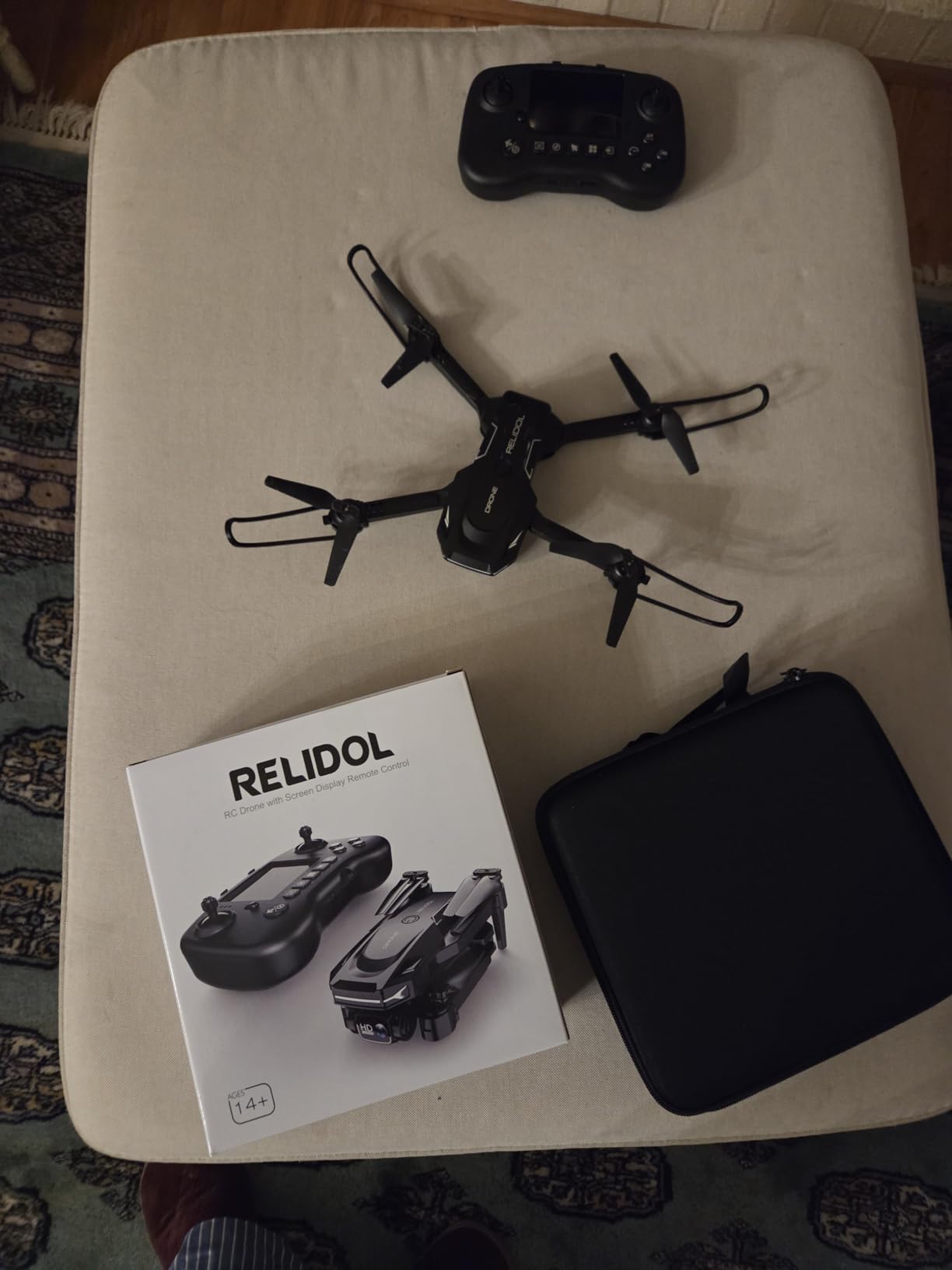 Drone with Camera - Drone with Screen on Controller for Beginners, Foldable Remote Control Quadcopter with Gesture Control, 3D Flip, One Key Start, Emergency Stop, 2 Batteries, Easier to use to use Customer Review Drone with Camera - Drone with Screen on Controller for Beginners, Foldable Remote Control Quadcopter with Gesture Control, 3D Flip, One Key Start, Emergency Stop, 2 Batteries, Easier to use to use - Customer Photo 1