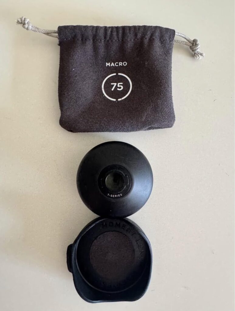 Moment 75mm Macro Lens - T-Series Mobile Lens for Stunning Close-Ups & Fine Detail - Requires Moment Camera Case (II) Customer Review Best iPhone Lenses