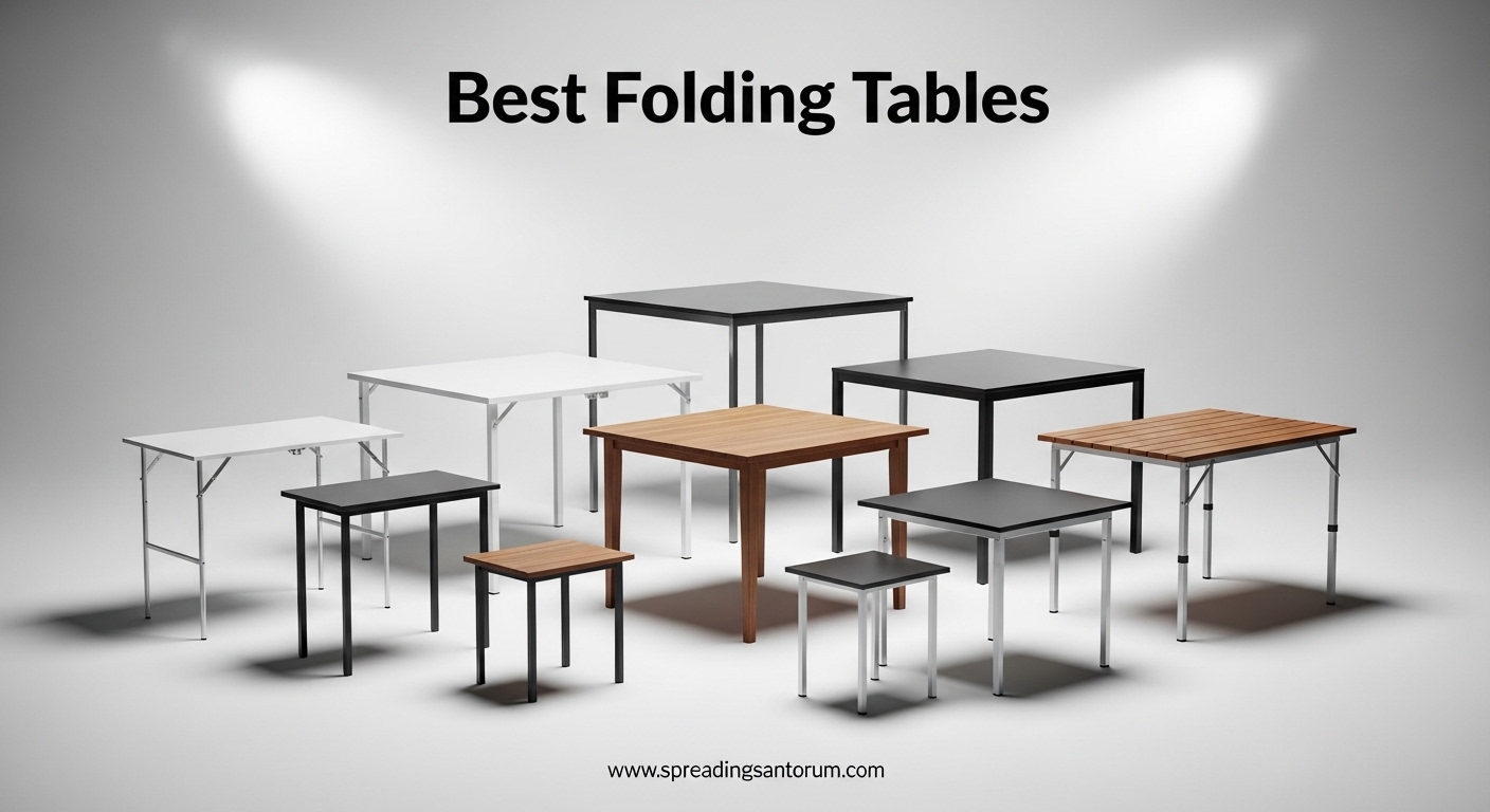 10 Best Folding Tables (August 2026) Tested & Reviewed