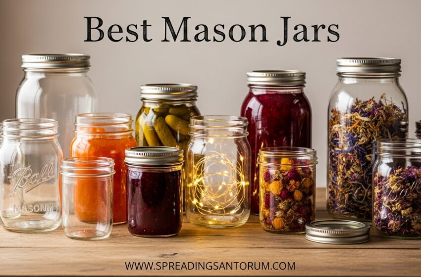  8 Best Mason Jars (June 2026) Expert Reviews