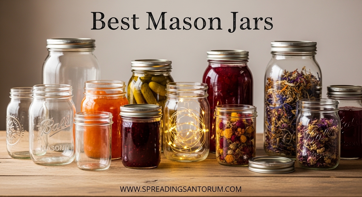 8 Best Mason Jars (August 2026) Expert Reviews