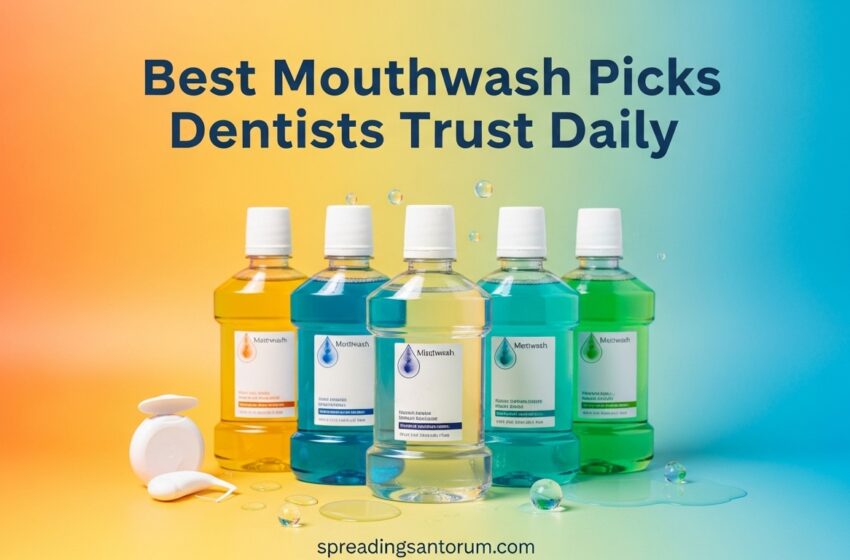  Best Mouthwash Picks Dentists Trust Daily May 2026