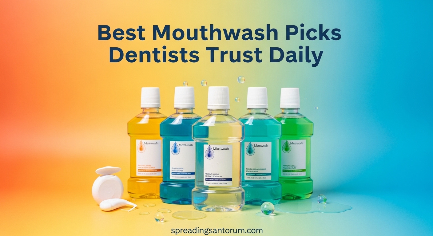 Best Mouthwash Picks Dentists Trust Daily August 2026