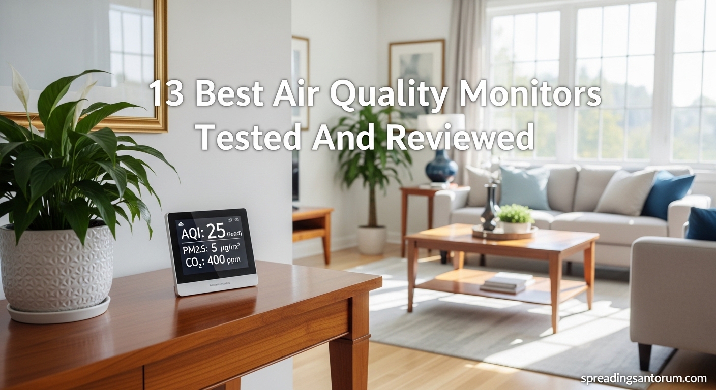 13 Best Air Quality Monitors Tested And Reviewed August 2026